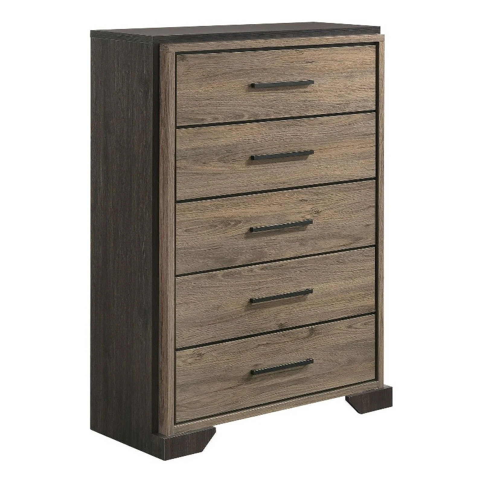 Baker 5-drawer Chest Brown and Light Taupe