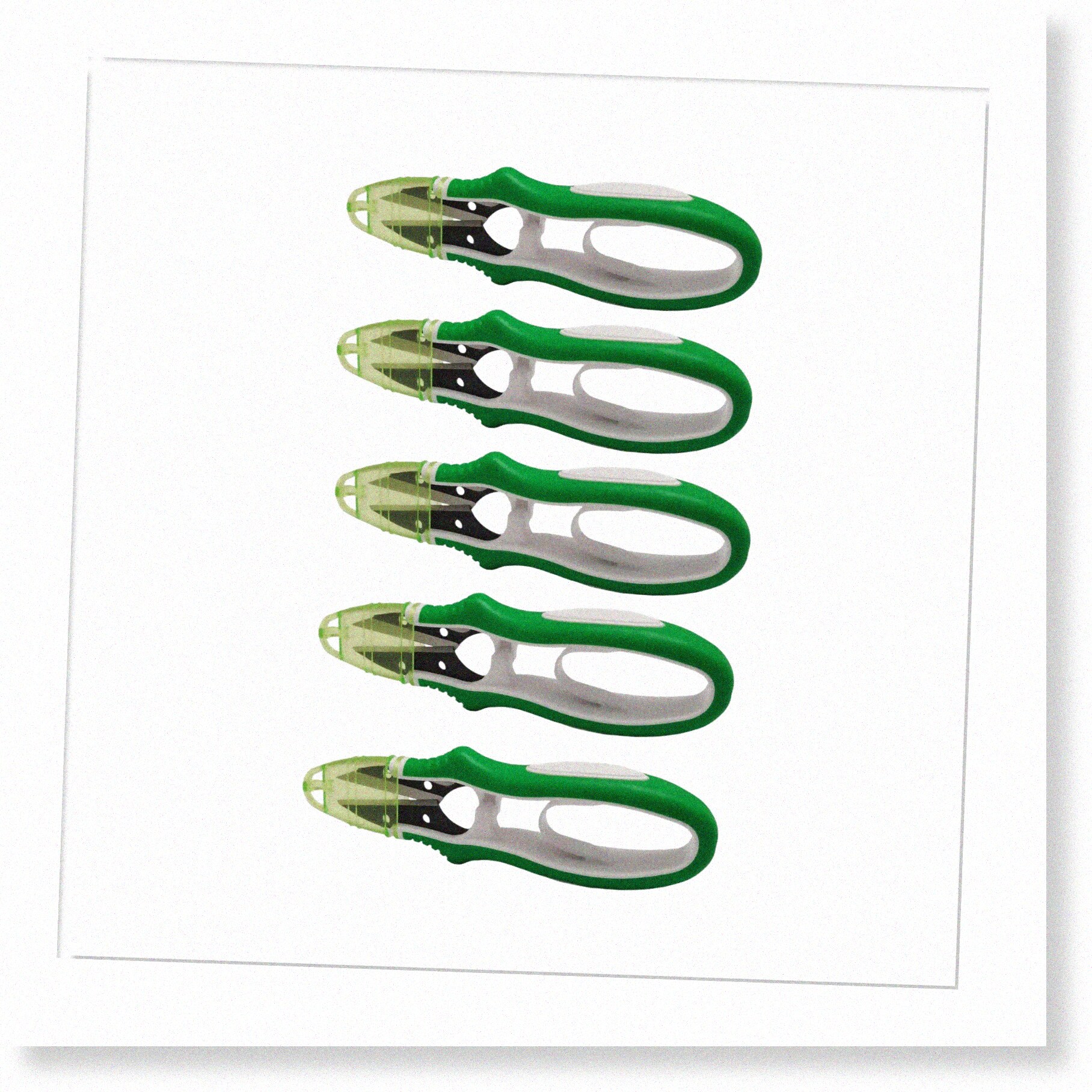 GreenCraft 5-Inch Thread Snipper Set: Sewing Scissors, Clipper, Embroidery Thrum Cutter - DIY Thread Cutter Tool with Sheath Cover for Stitching & Trimming