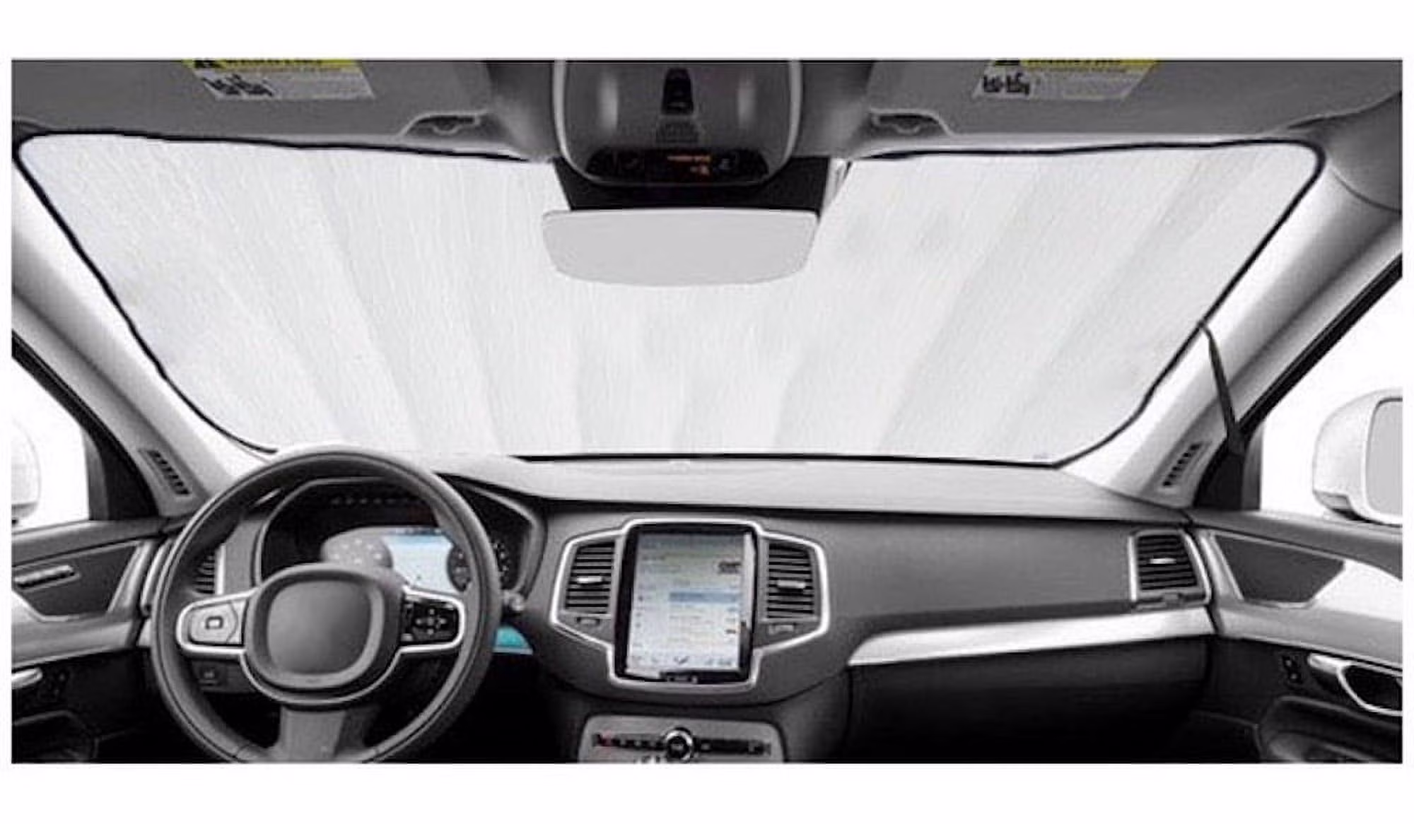 AutoHeatshield Windshield Sunshade for Land Rover Defender 90 2Dr 2021 2022 2023 Custom Fit Sun Shade