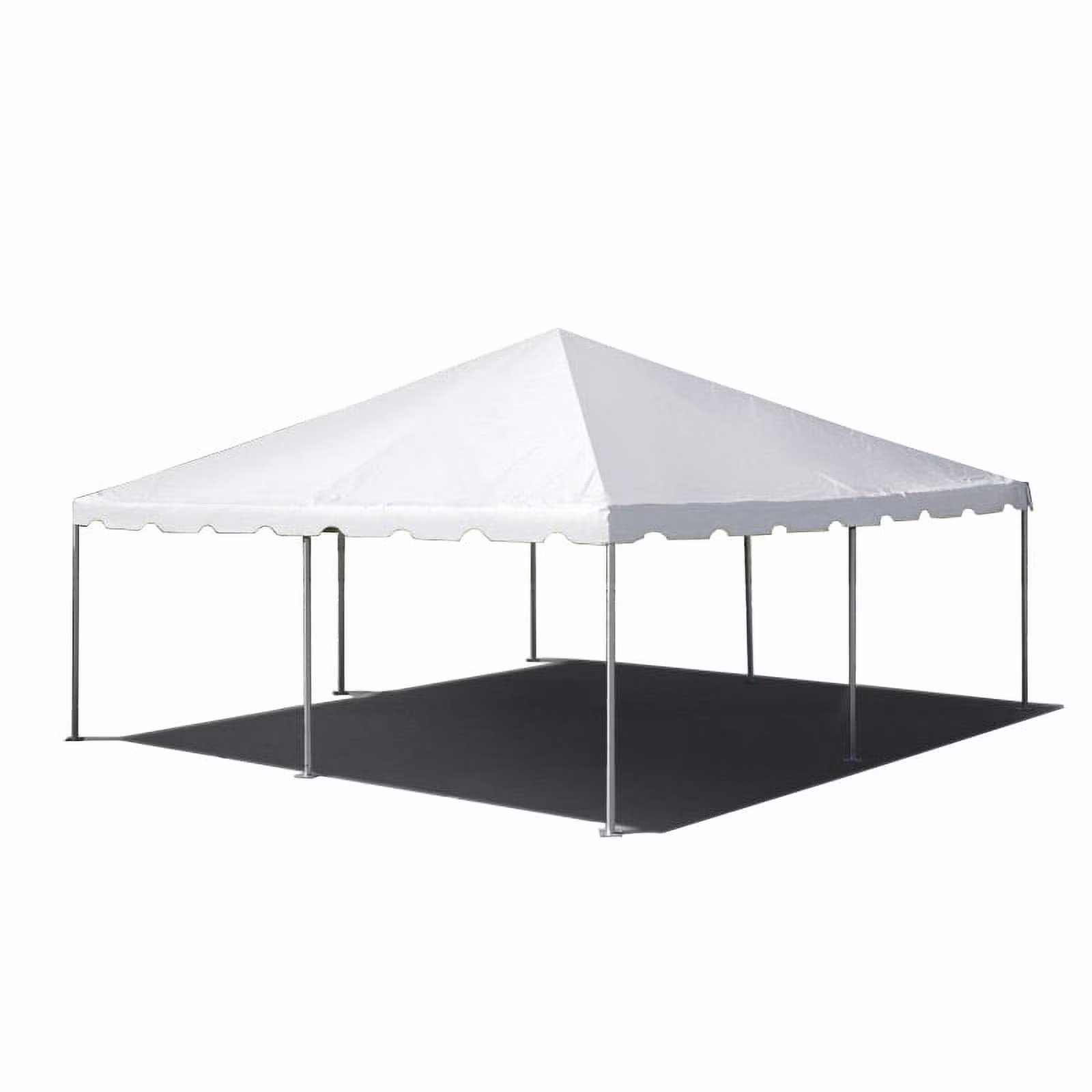 TentandTable West Coast Frame Outdoor Canopy Tent, Translucent White, 20 ft x 20 ft