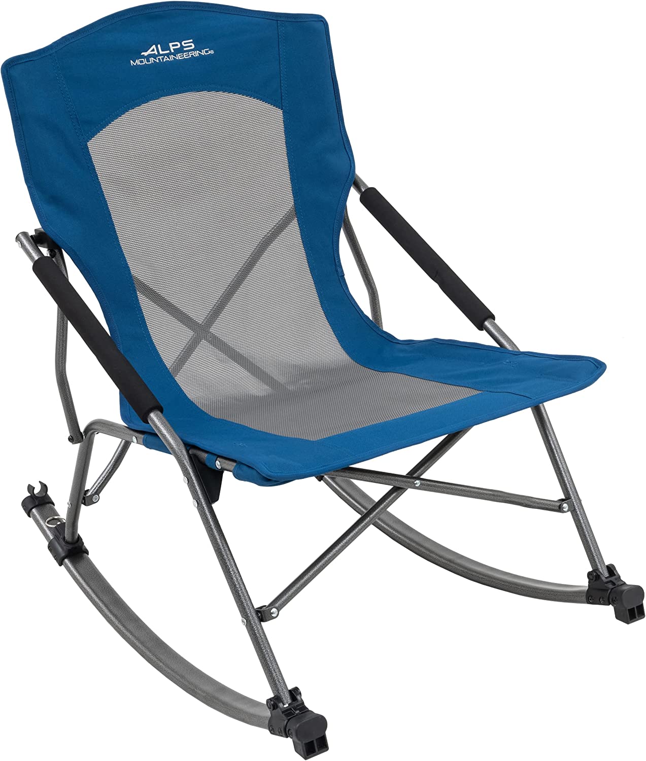 Low Rocker Chair Deep Sea/Charcoal