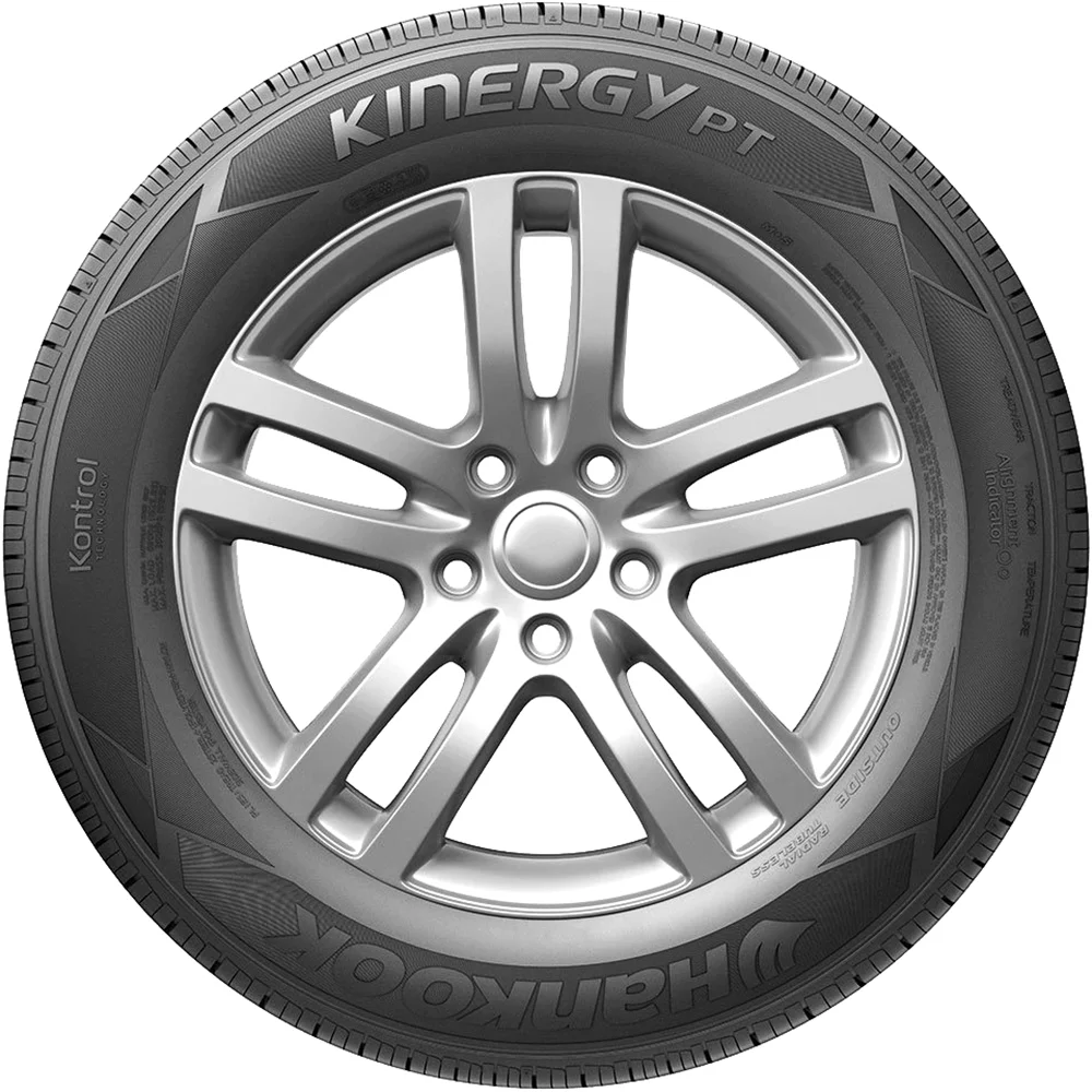 Pair of 2 (TWO) Hankook Kinergy PT 195/60R15 88H A/S All Season Tires Fits: 2005 Honda Civic Reverb, 2004-08 Nissan Sentra Base