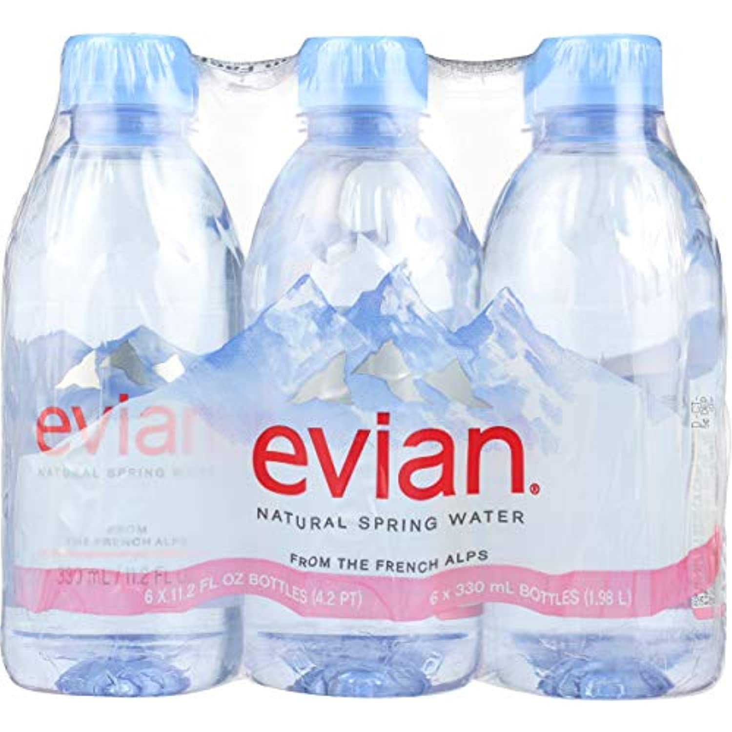Evian, Water, 6 Ct, 11.2 Oz Each