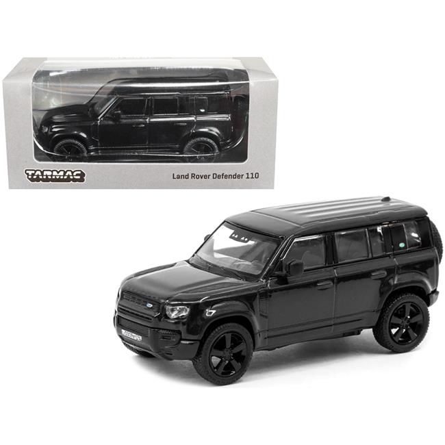 2.75 in. 1-64 Scale Diecast Land Rover Defender 110 Global 64 Series Model Car, Metallic Black