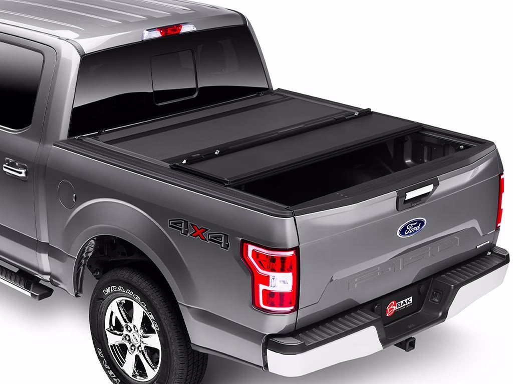 BAK by RealTruck BAKFlip MX4 Hard Folding Truck Bed Tonneau Cover | 448329 | Compatible with 2015 - 2020 Ford F-150 5' 7