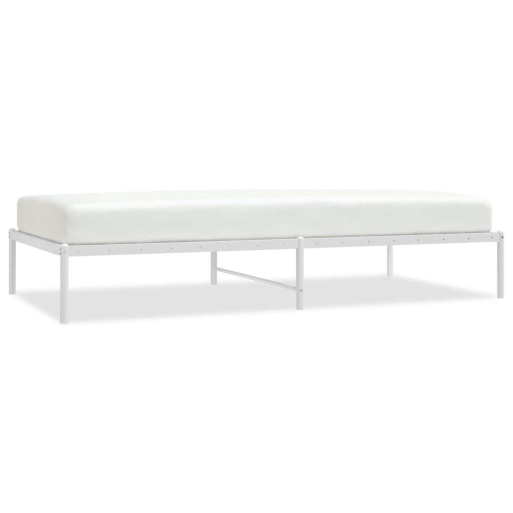 Irfora Metal Bed Frame White 39.4