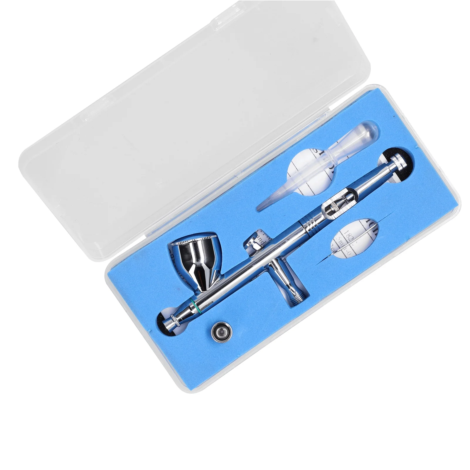 Multi-purpose Professional T182C 0.3mm Airbrush Max 30PSI Air Pump Set for Model Making DIY Art Painting