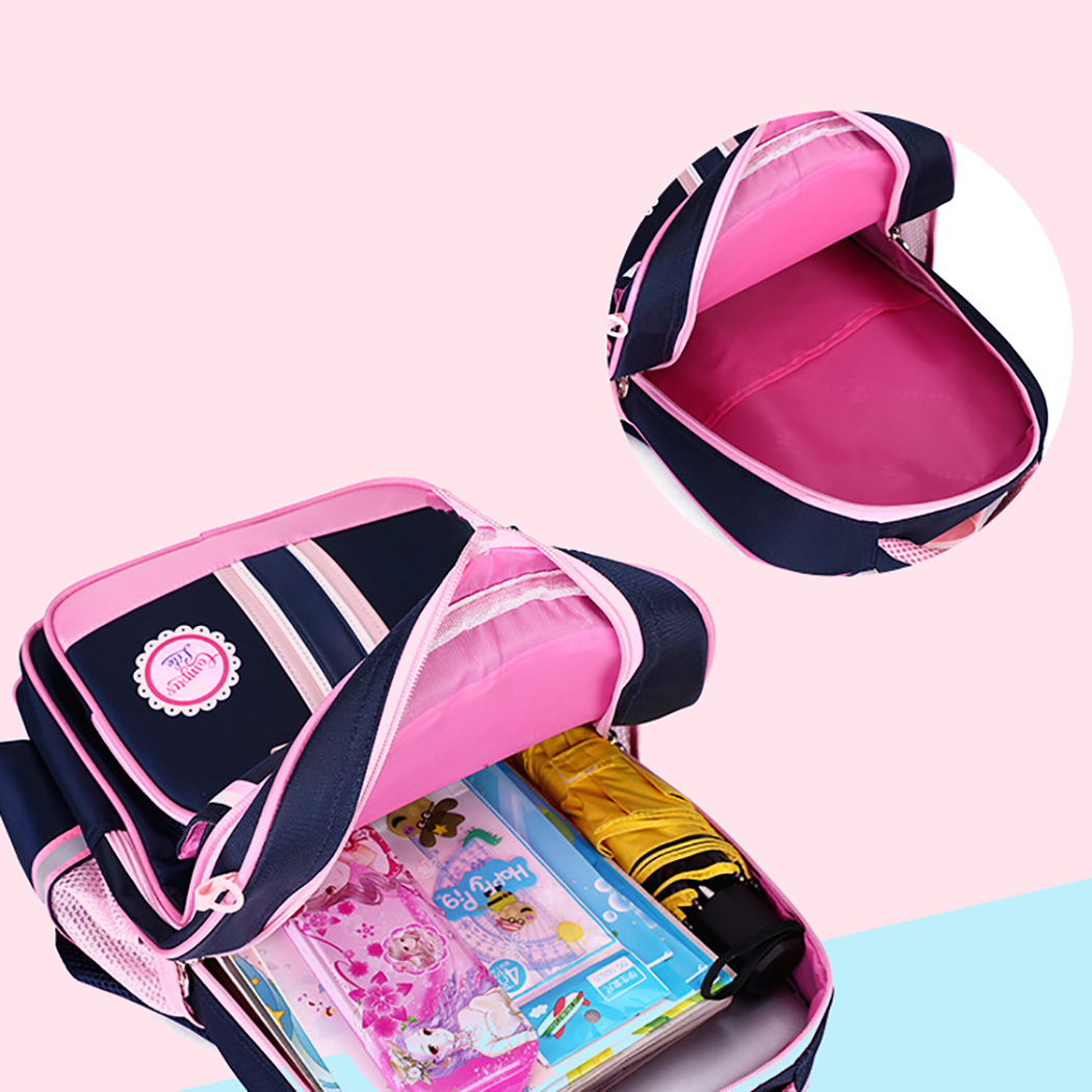 Girls Backpack Ergonomic Big Capacity Breathable Student Backpack School Bookbag