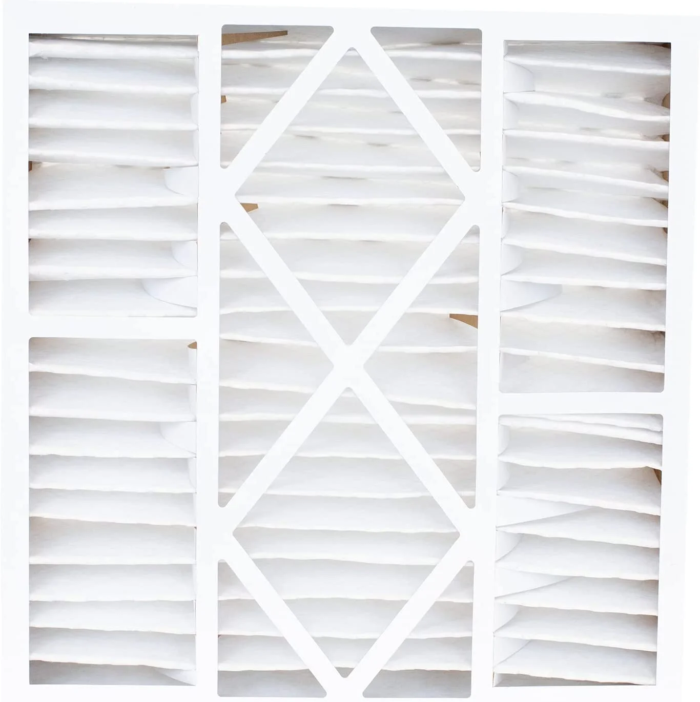 Filterbuy 20x20x5 MERV 13 Pleated HVAC AC Furnace Air Filters for Honeywell FC100A1011 and Lennox X0585 (4-Pack)