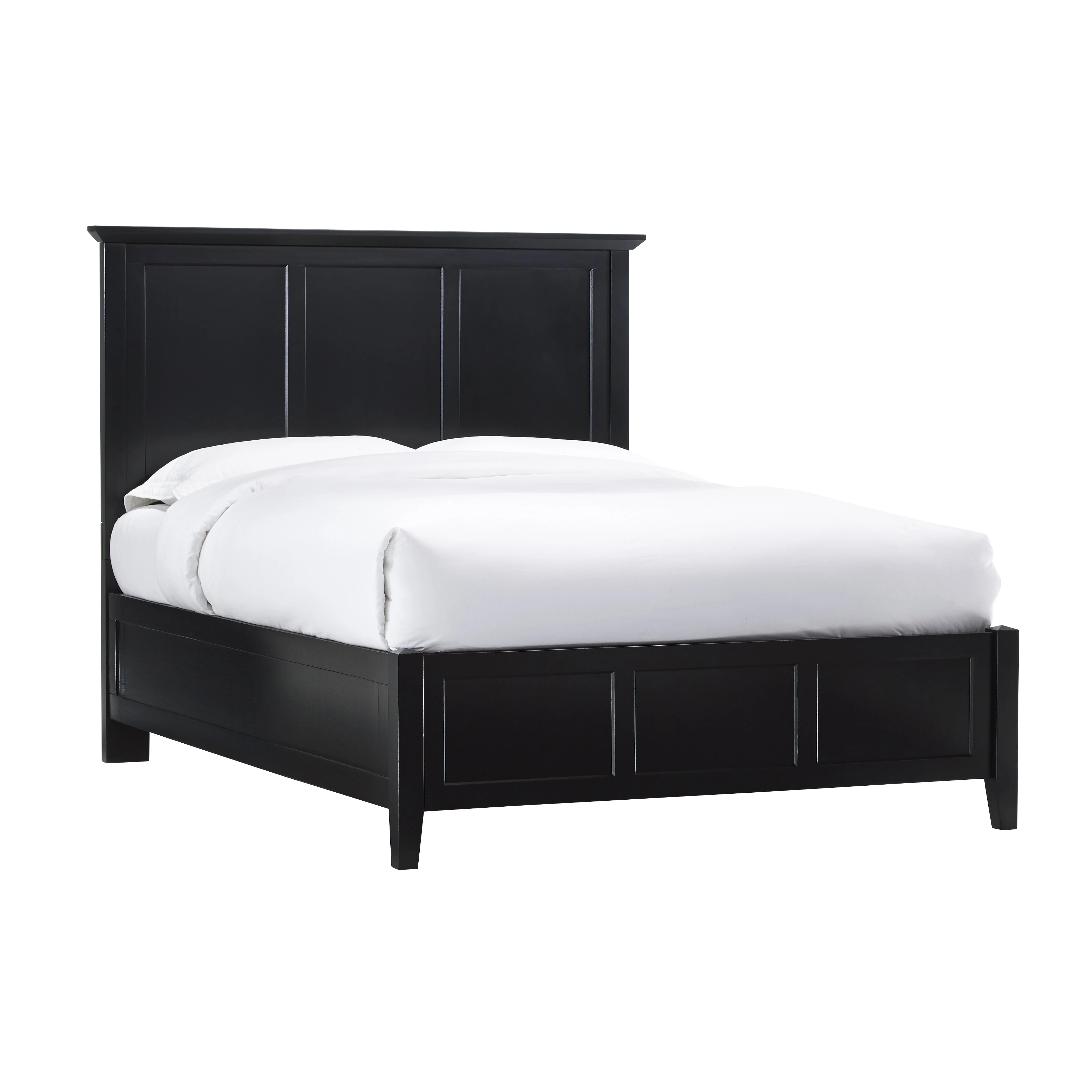 Pantego Shaker E King Bed in Black Mahogany