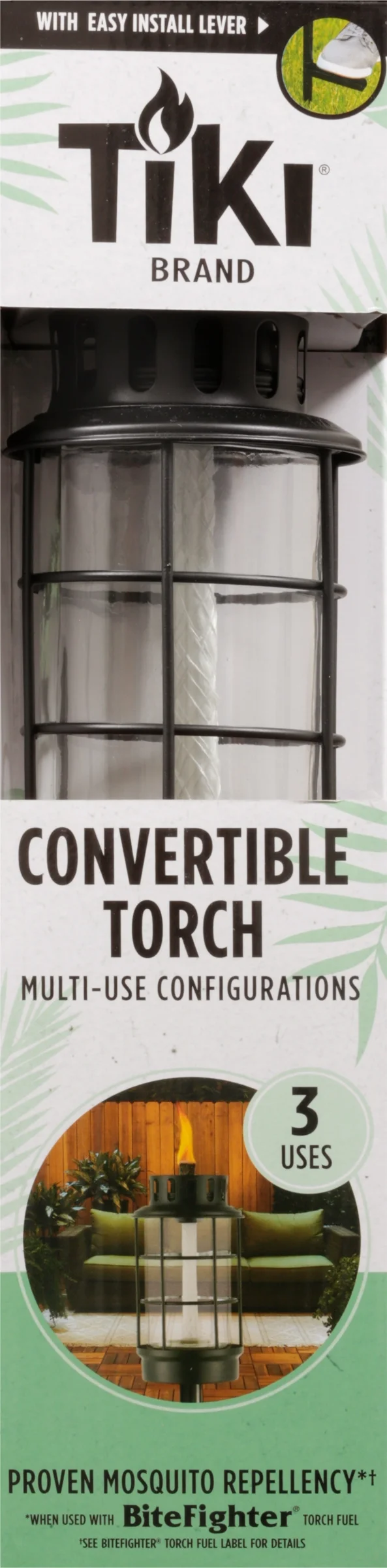 Tiki Multi-Use Configurations Convertible Torch 1 ea