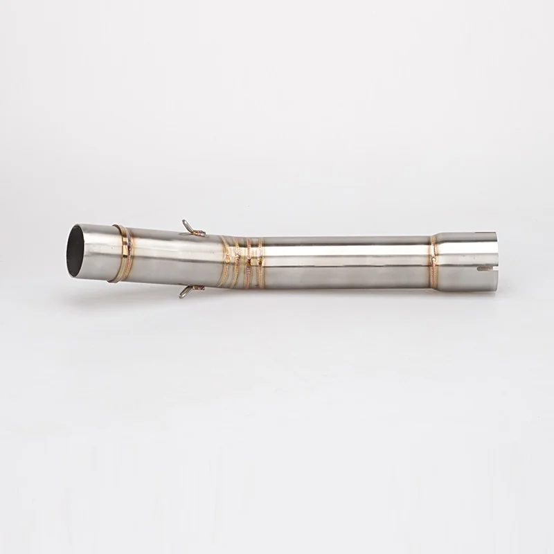 GFYSHIP Motorcycle Exhaust Middle Link Pipe Stainless Steel Escape Connection Pipe System Accessories 51MM For Yamaha YZF R6 YZFR6 YZF-R6 1998 1999 2000 2001 2002 2003 2004 2005