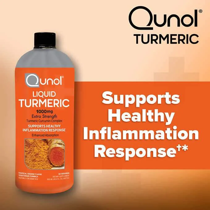 Qunol Liquid Turmeric 1,000 mg., 30.4 Ounces