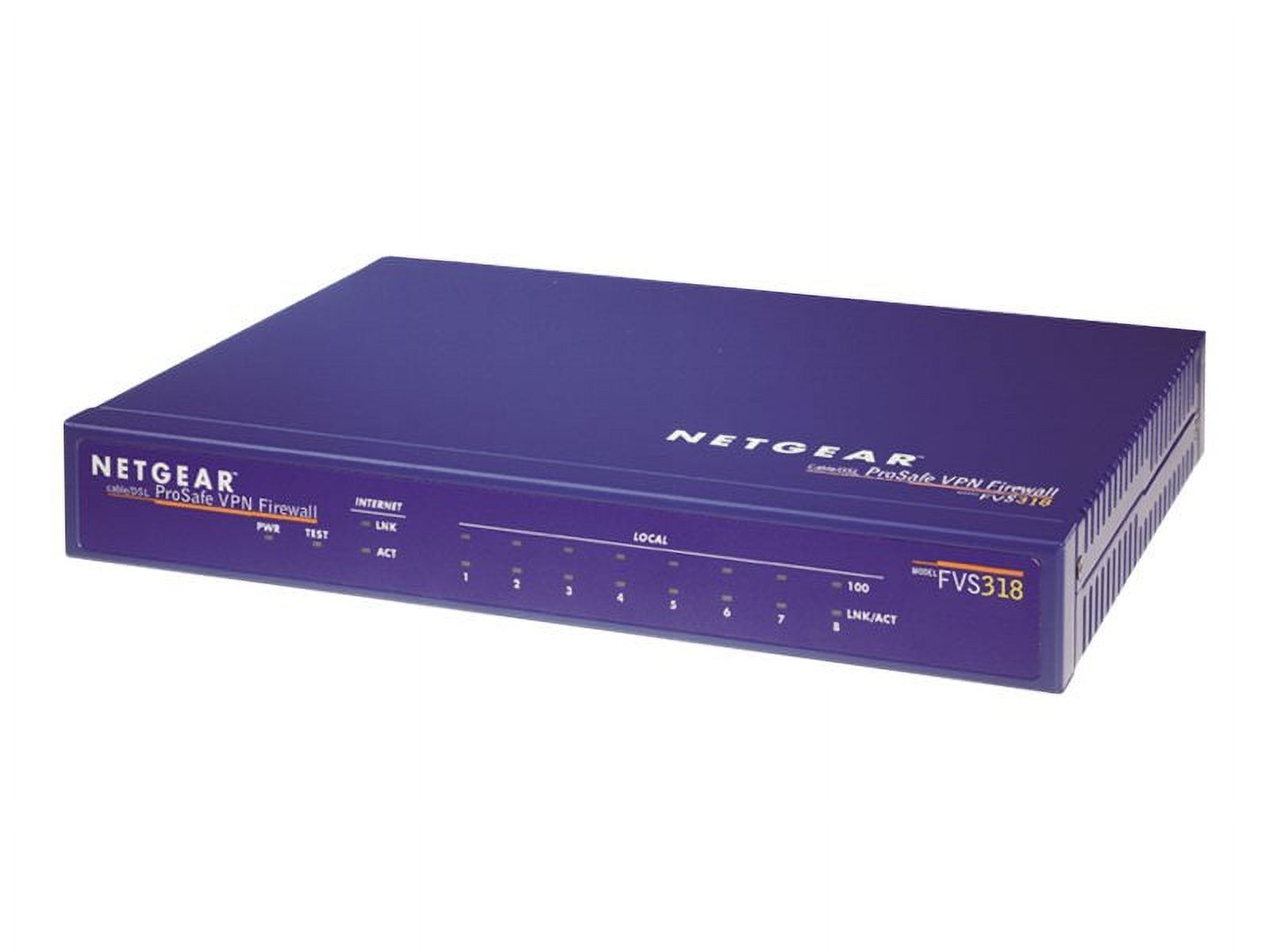 NETGEAR FVS318 - Router - 8-port switch