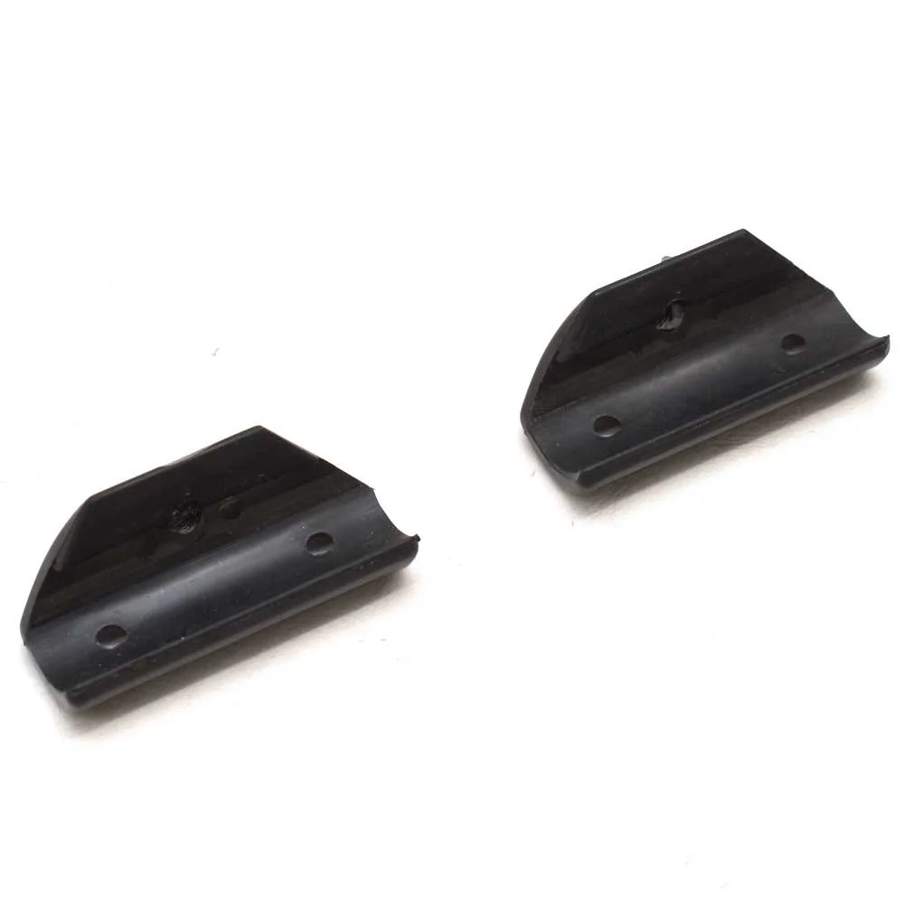 Boat Bimini Tube Rail Mount | 7/8 Inch Black Plastic (Pair)