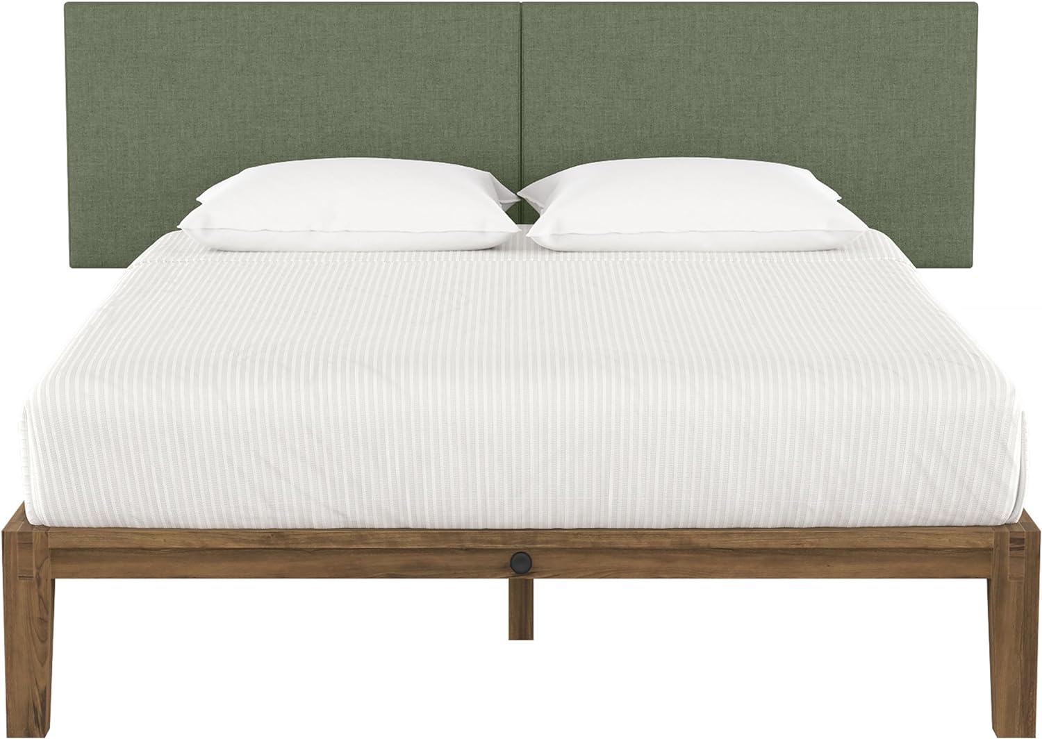 Panelist Modern Padded Headboard- Set Of 2 Wall Mounted Panels (Each 22.5