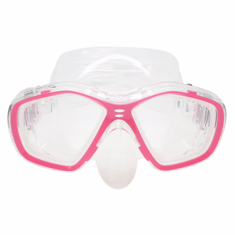 Palantic Pink Jr. Diving/Snorkeling Prescription Dive Mask with RX Lenses (-1.0)
