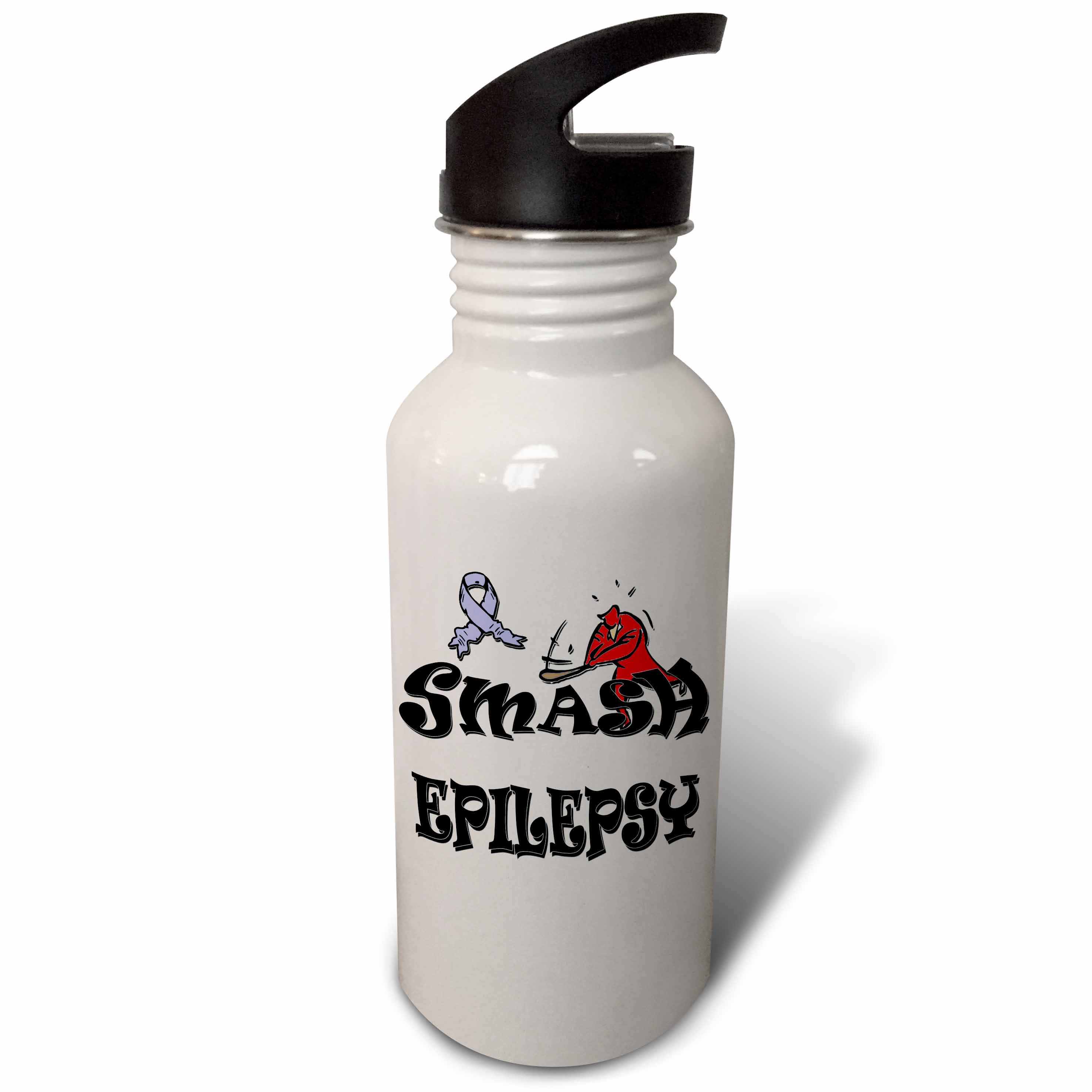 Smash Epilepsy 21 oz Sports Water Bottle wb-195969-1