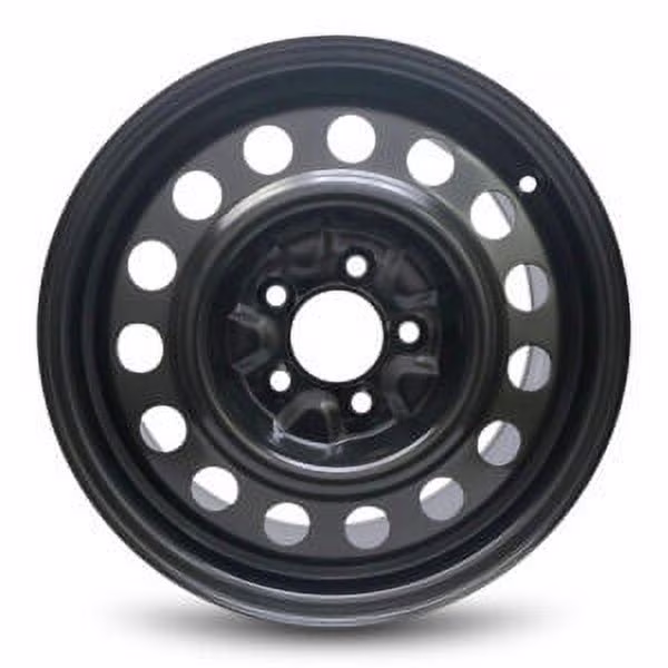For 2011-2017 Hyundai Elantra 16 Inch Painted Black Rim - OE Direct Replacement - Road Ready Car Wheel