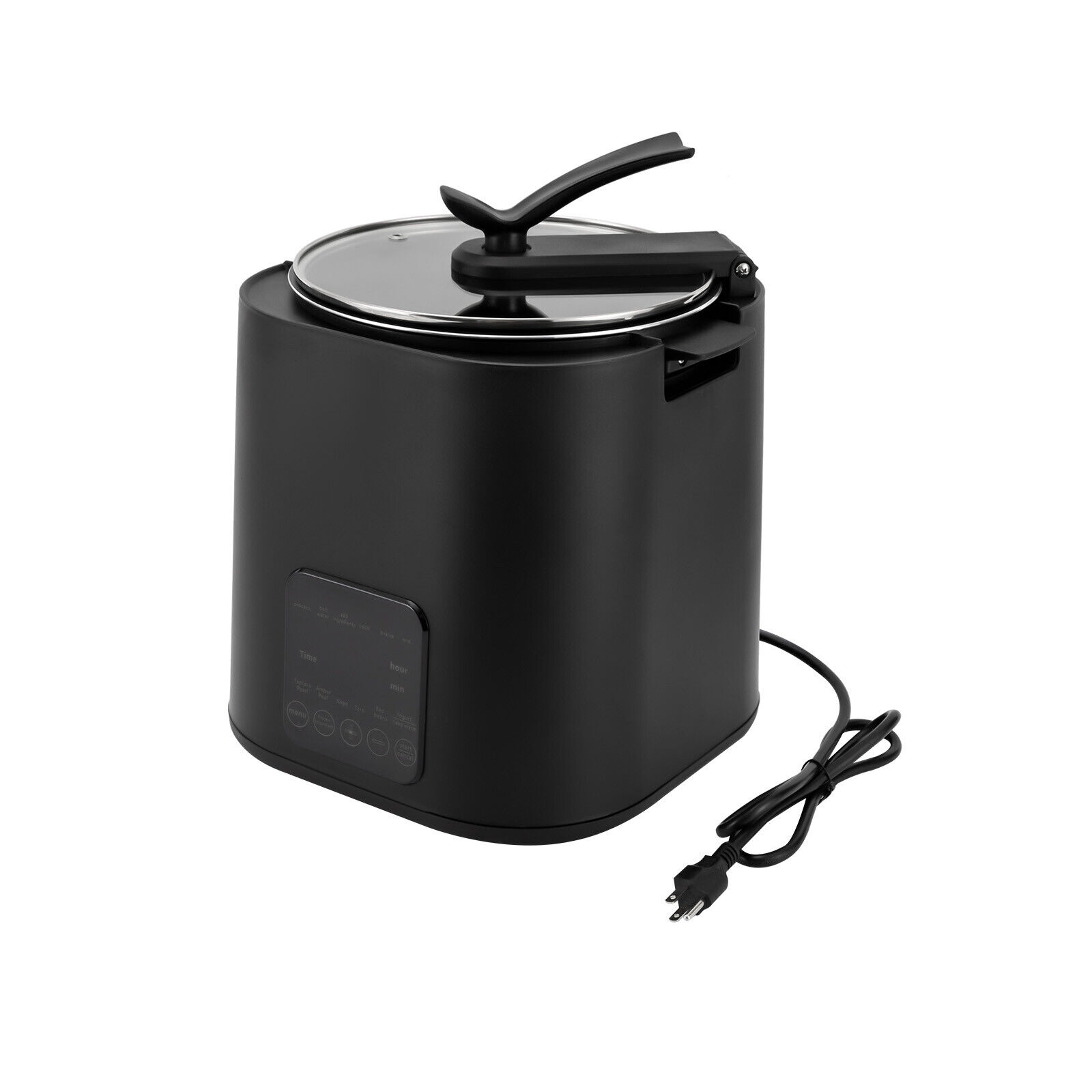 ZhdnBhnos 9L/2.38Gal Commercial Boba Cooker Pot 1350W 110V Automatic Pearl Tapioca Cooker with Touchscreen Bubble Tea Milk Tea Maker