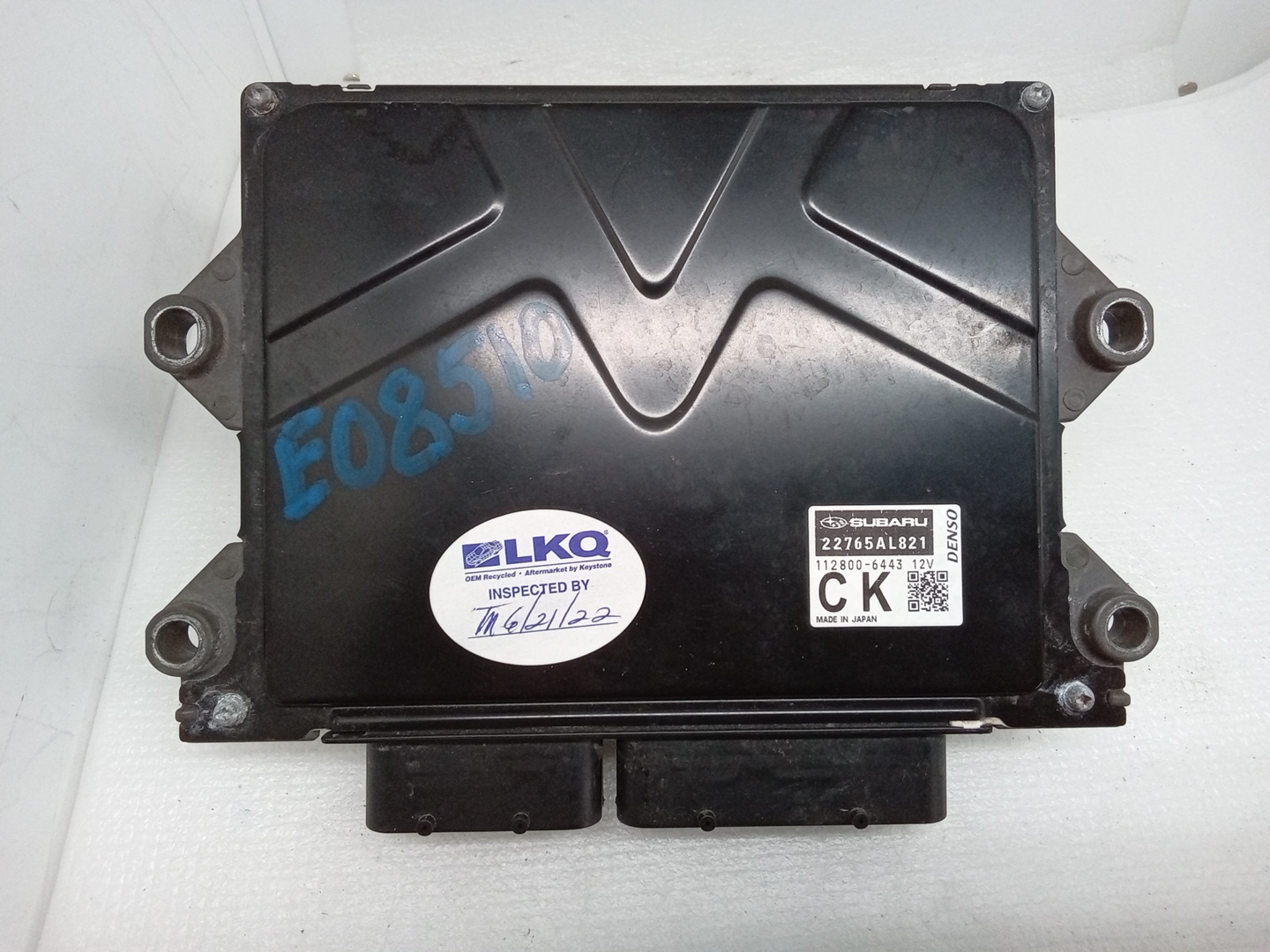 Pre-Owned 2019 Subaru Forester 2.5L Electronic Engine Control Module OEM LKQ (Good)