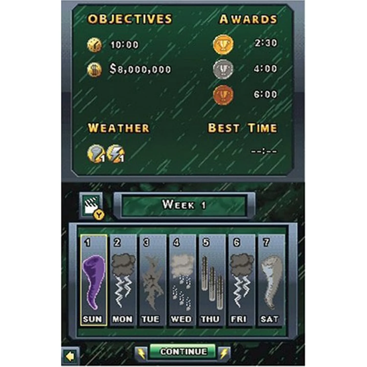 Elements Of Destruction - Nintendo Ds (Gamma Edition)