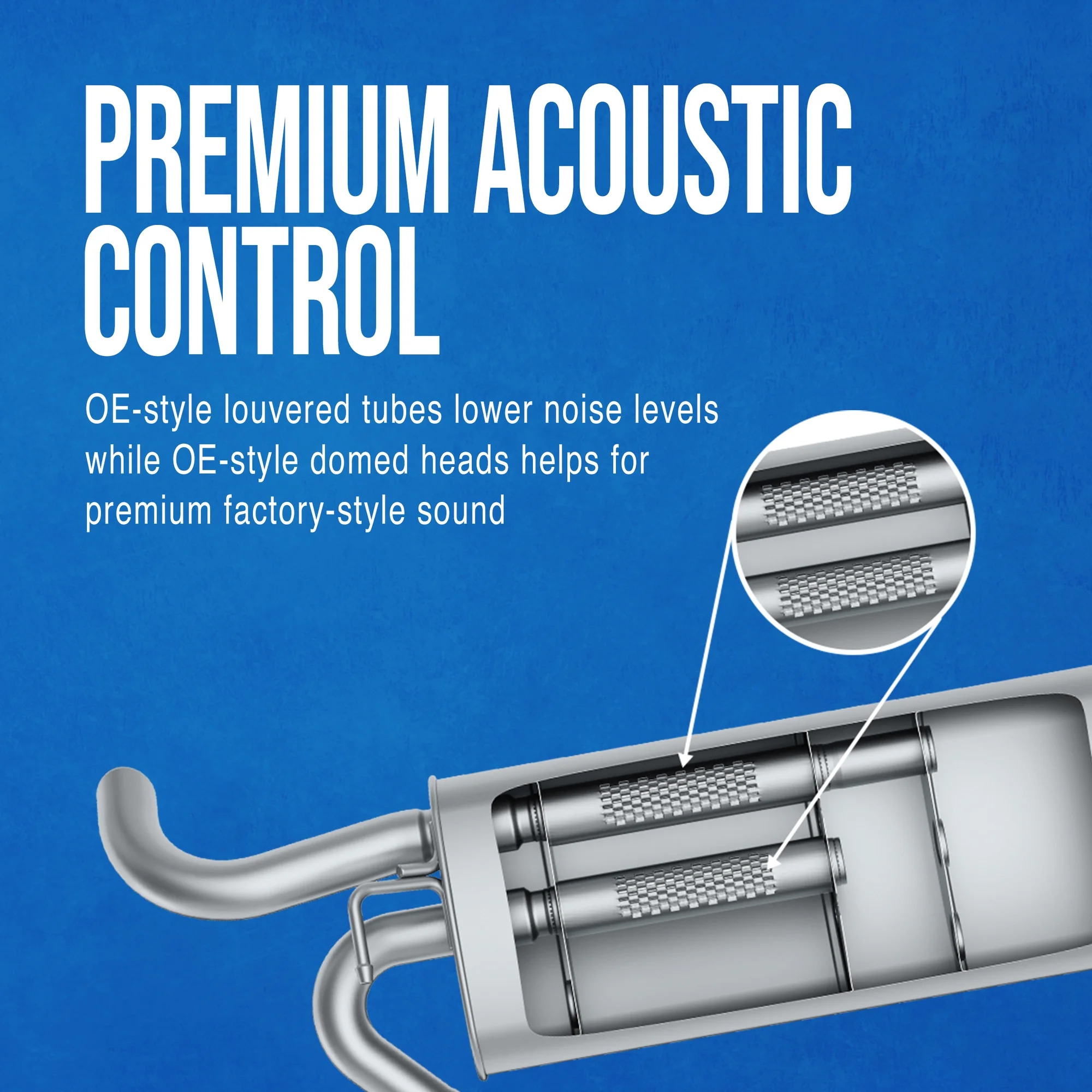 Walker Exhaust Quiet-Flow SS 55494 Exhaust Muffler Assembly Fits select: 2005-2022 LEXUS GX, 2005-2009 TOYOTA 4RUNNER