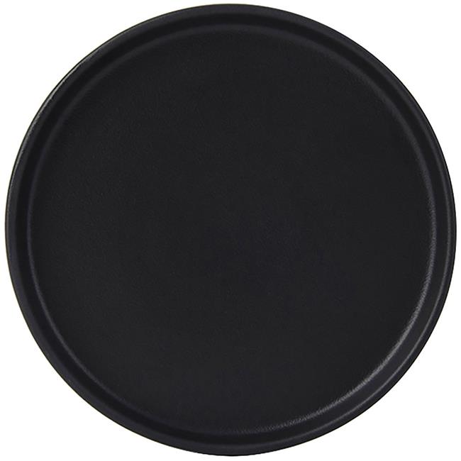 6.5 in. Straight Side Plate, Matte Black
