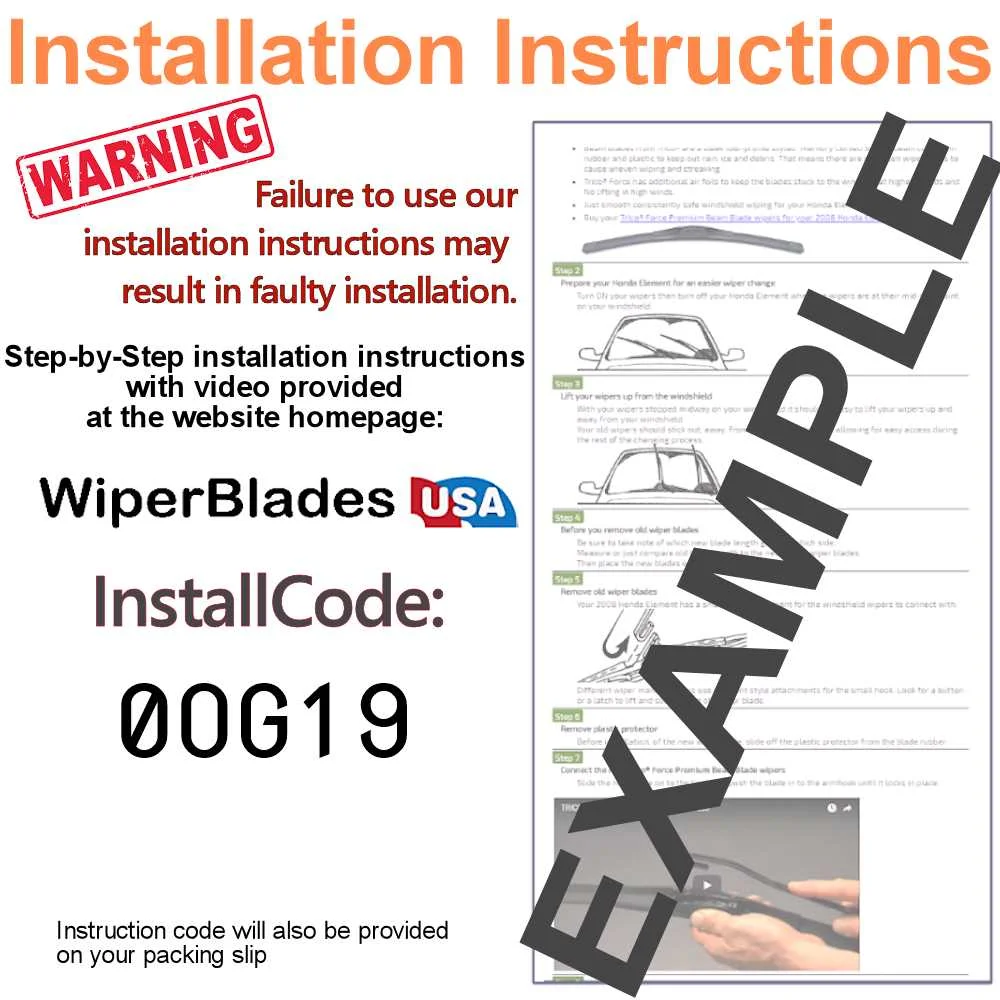 2012 BMW X5 Beam Blade Wipers (Set of 3) w/Rear Wiper