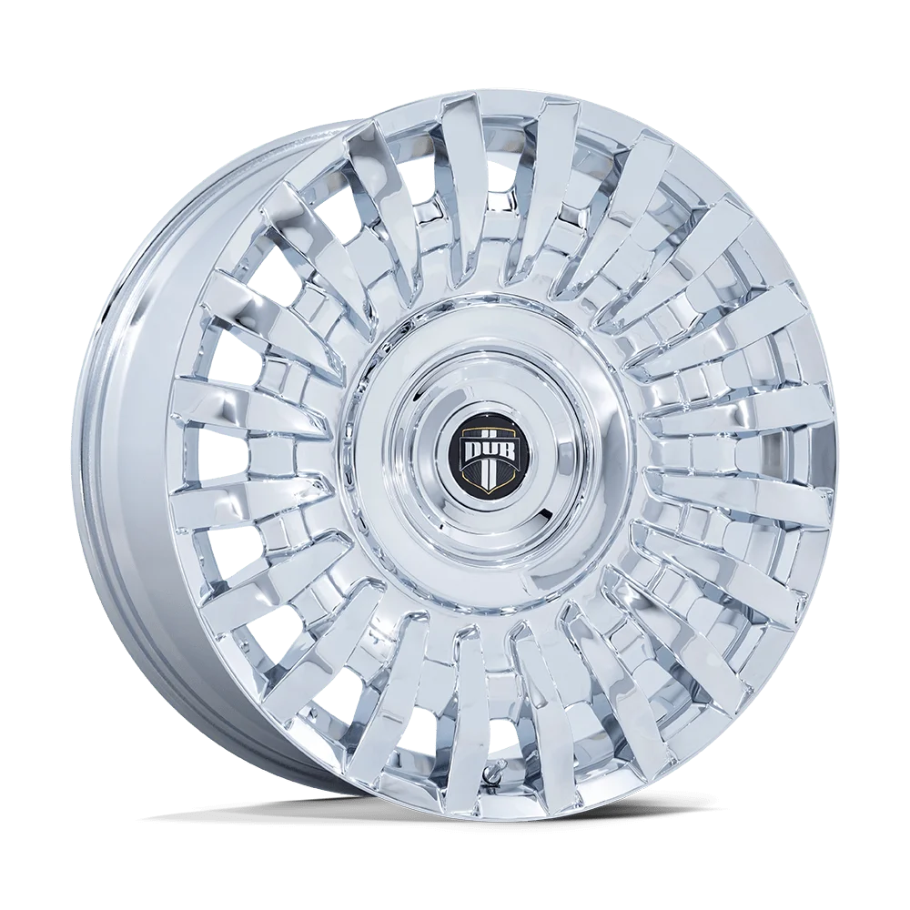 DUB Honcho (DC272) Rim 22X9 5X115/5X120 Offset 15 Chrome (Quantity of 1)