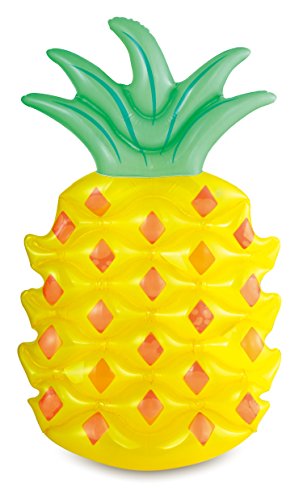 Summer Palms Pineapple Lounge Pool Float, 94 x 48.5 Inch (Pack of 1)