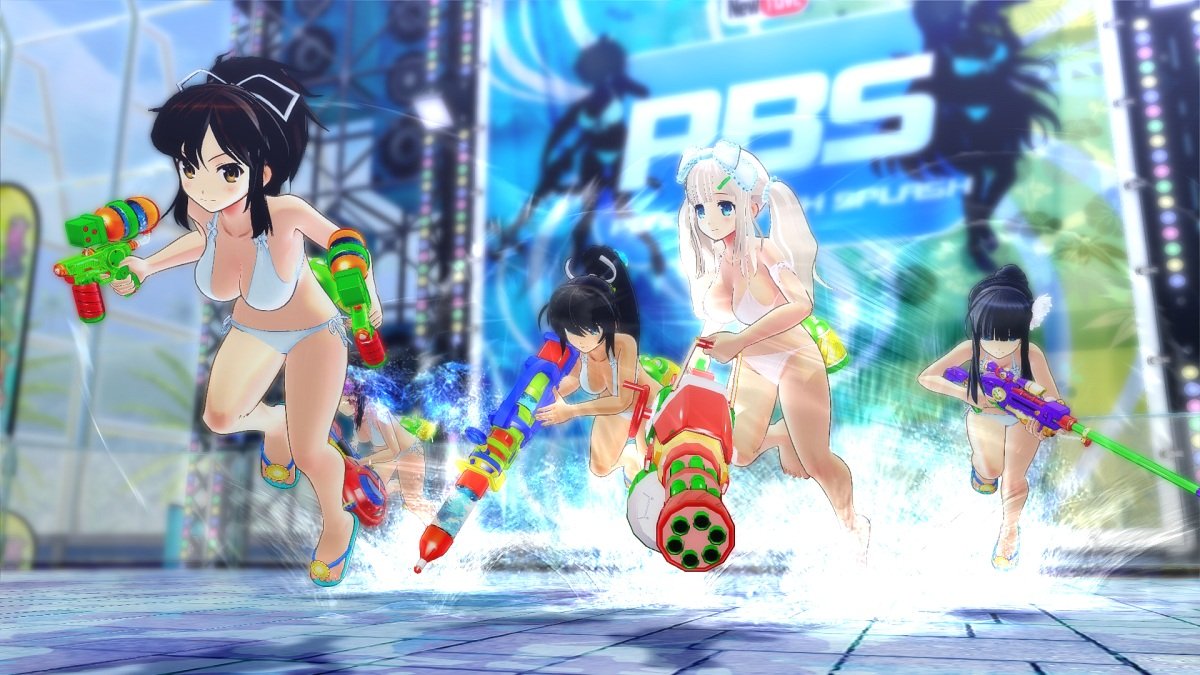 Senran Kagura: PEACH BEACH SPLASH Nyuu Nyuu DX Pack [Early Bird Purchase Bonus] 