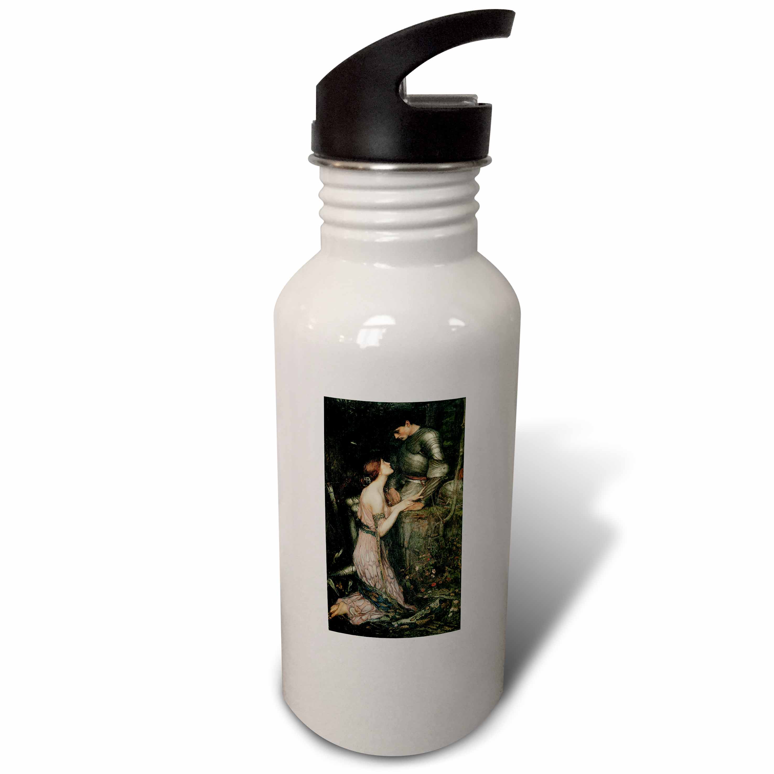 Lamia by John William Waterhouse 21 oz Sports Water Bottle wb-127296-1