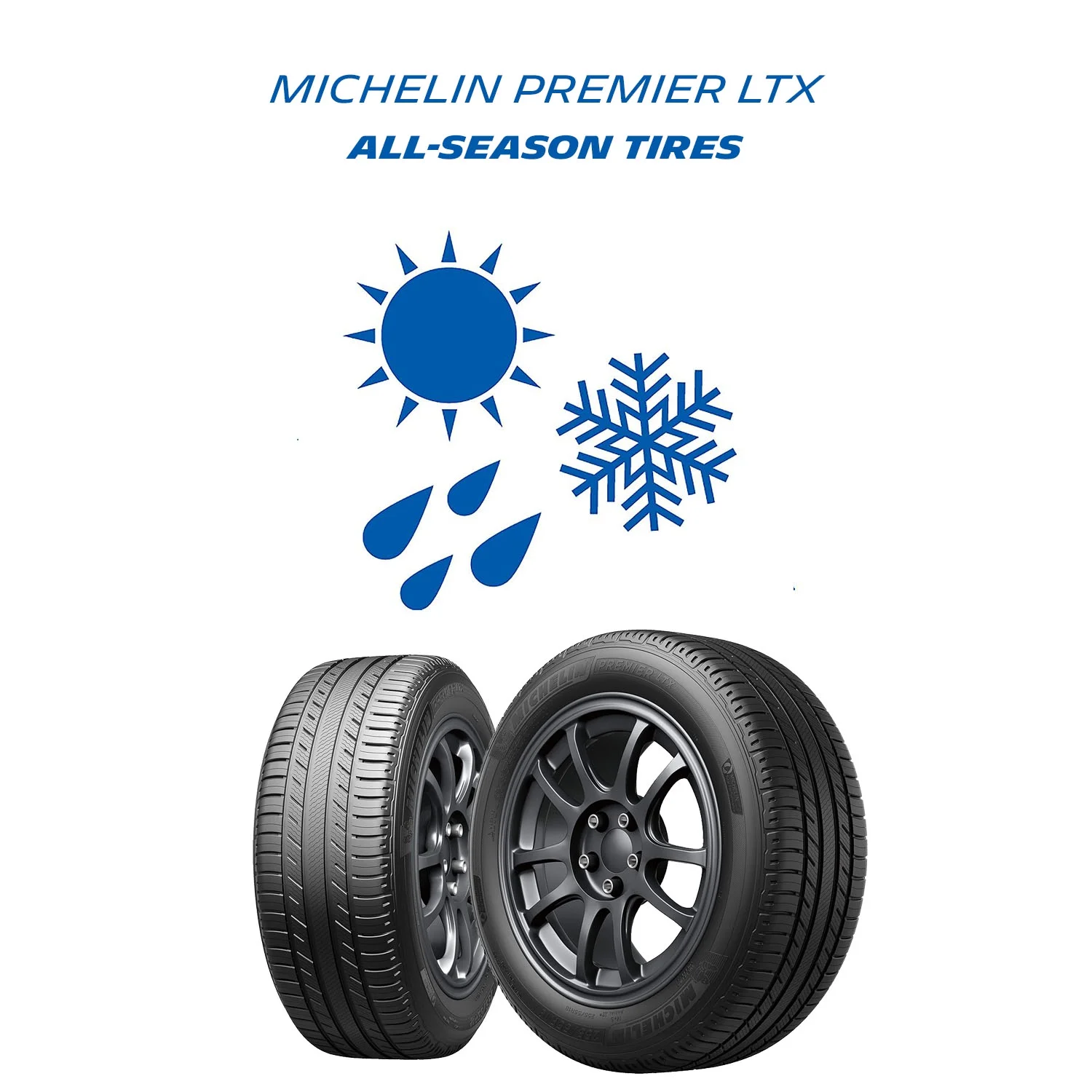 Michelin Premier LTX All-Season 285/45R22/XL 114H Tire