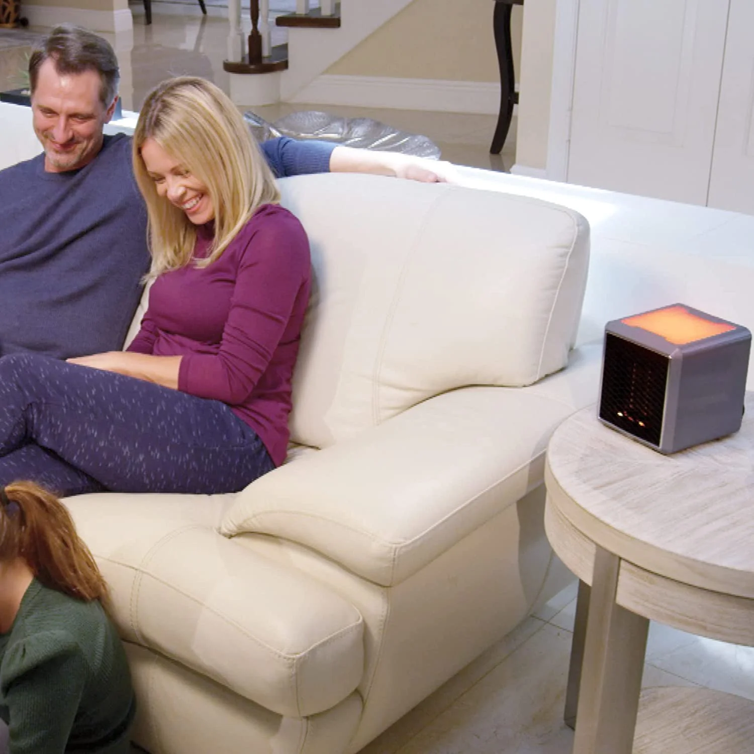 Ceramic Space Heater, 1200 Watts, 3-Speed Adjustable, Quiet Operation