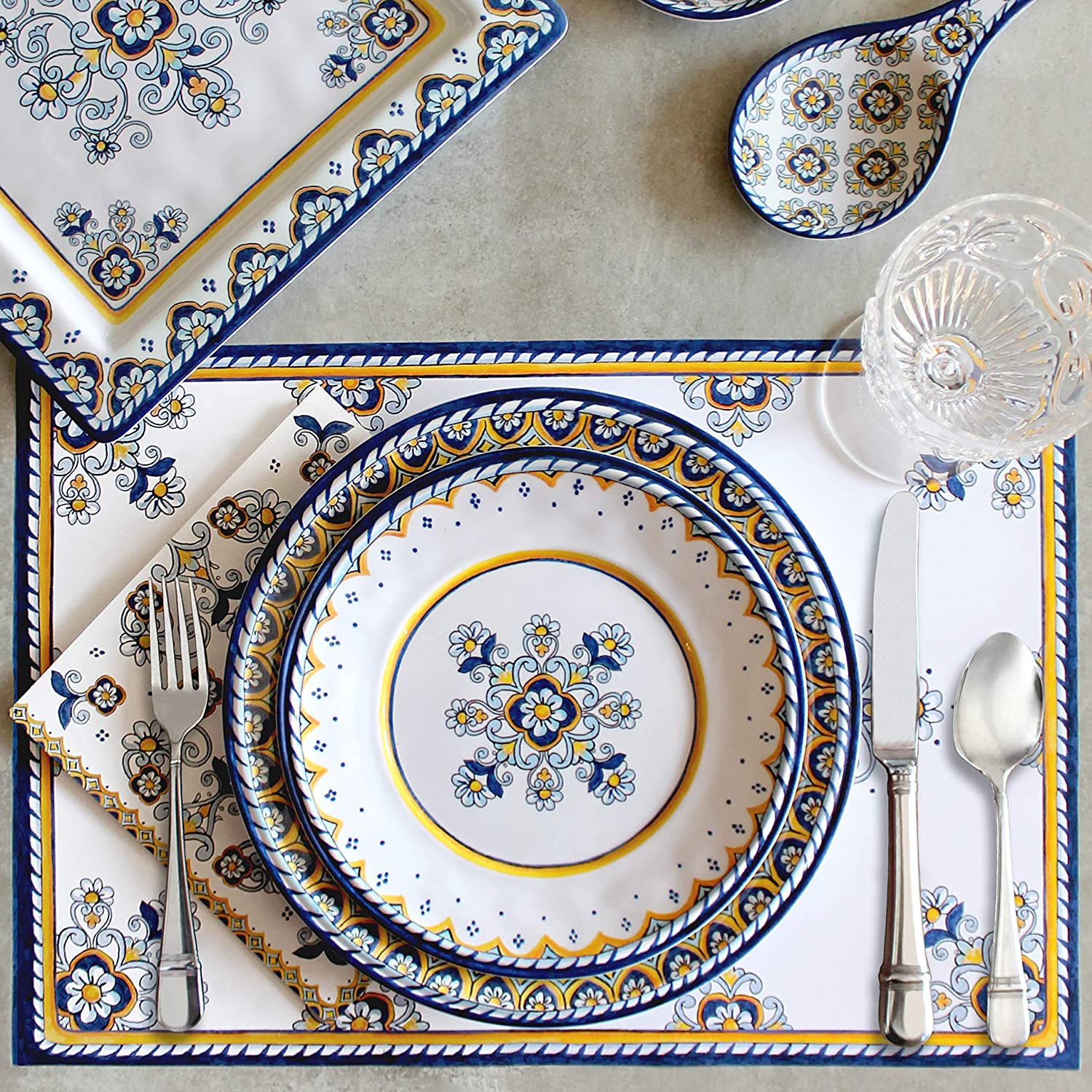 Le Cadeaux - Sorrento Dinner Plate