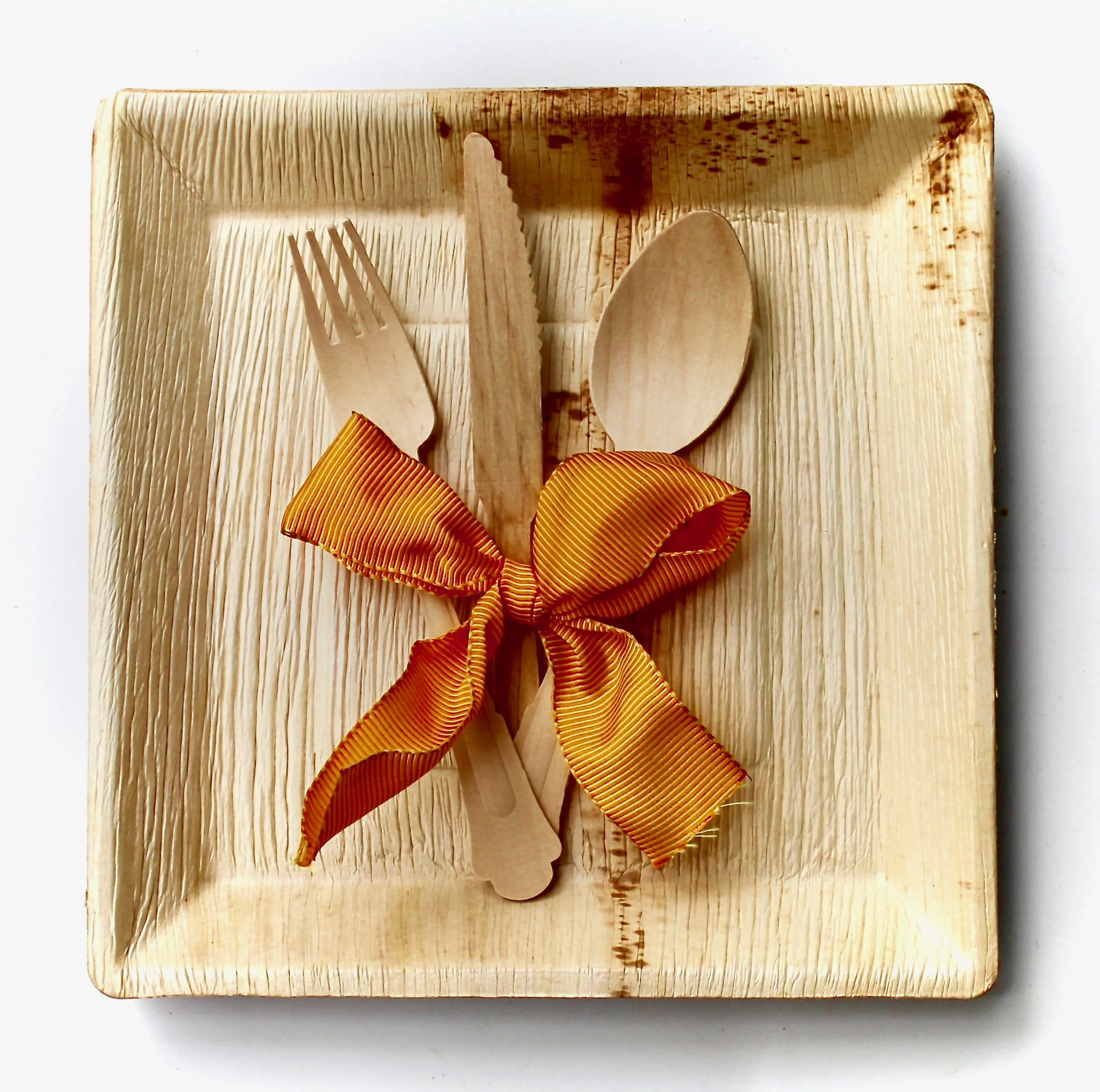 Party Palm Leaf Plates 10 Pic Round 10