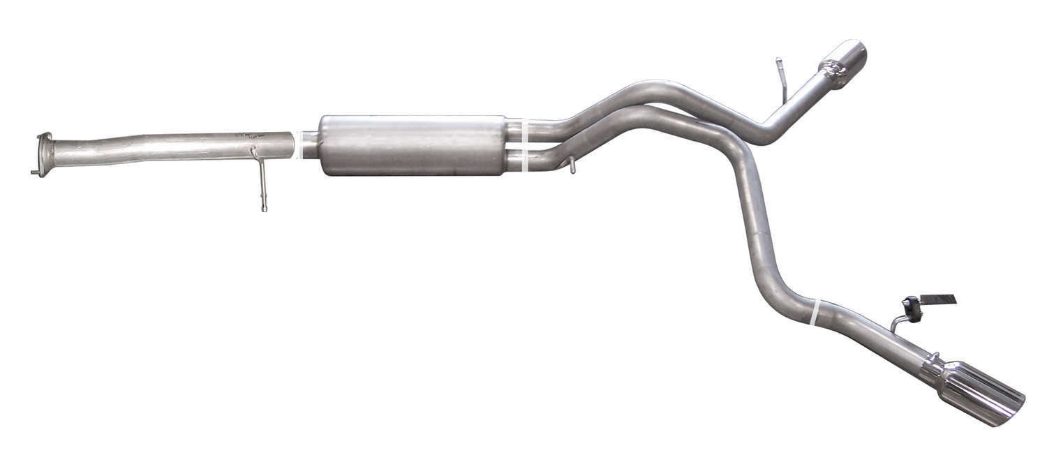 Cat-Back Dual Extreme Exhaust System, Stainless Fits select: 2007-2010 GMC YUKON XL DENALI, 2007-2010 CADILLAC ESCALADE