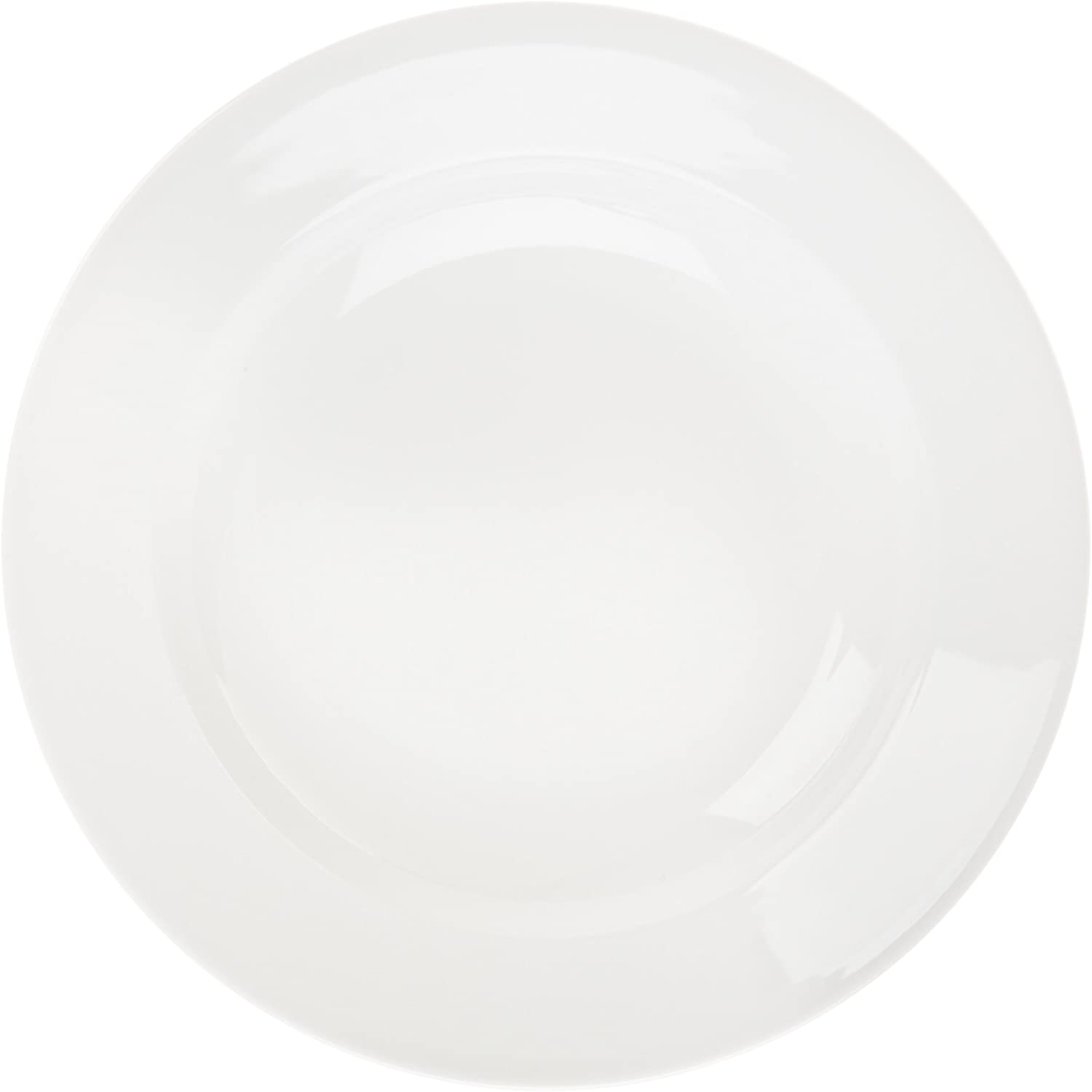 Bistro Rim Soup Bowls, Set Of 4, White