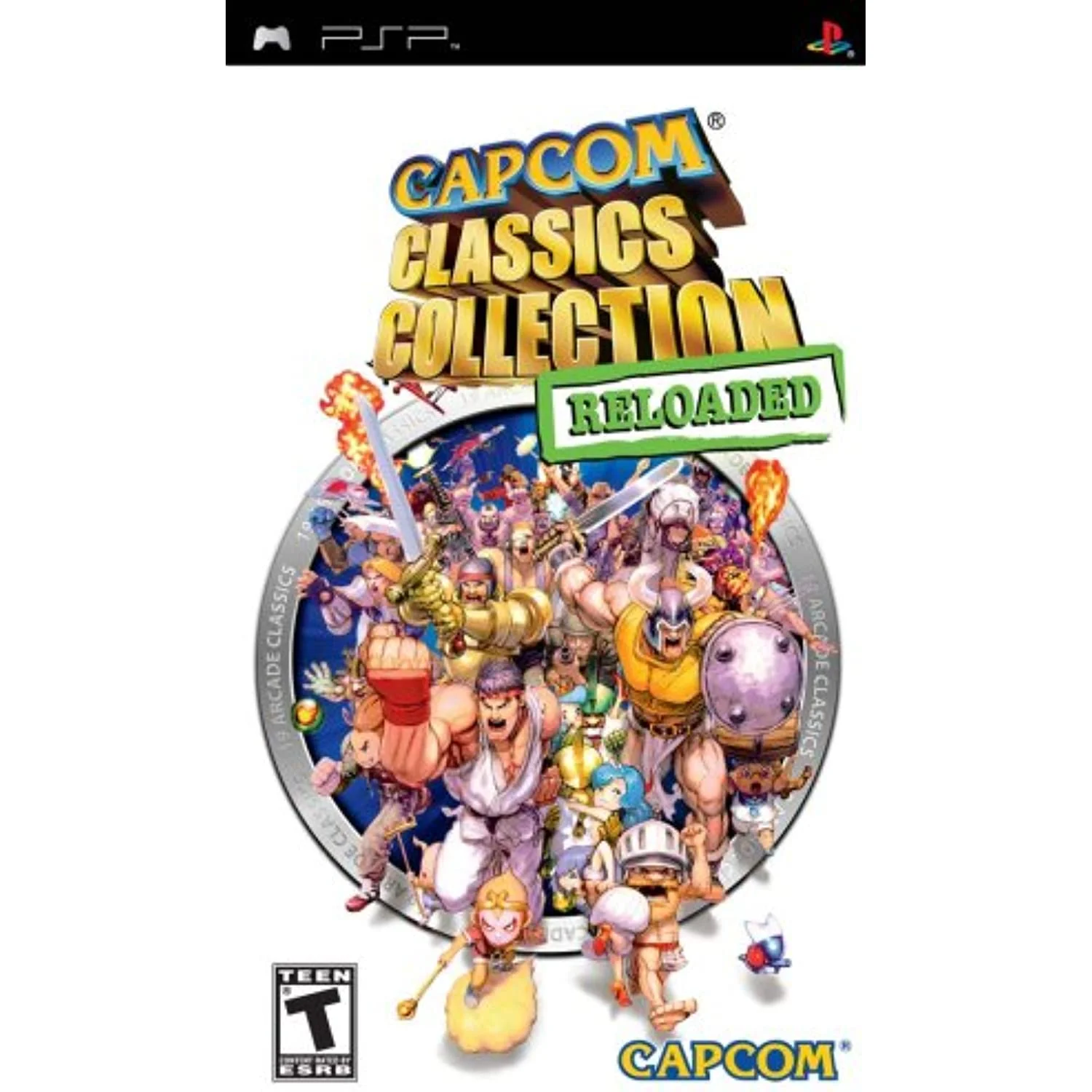 Capcom Classics Collection Reloaded - Sony Psp