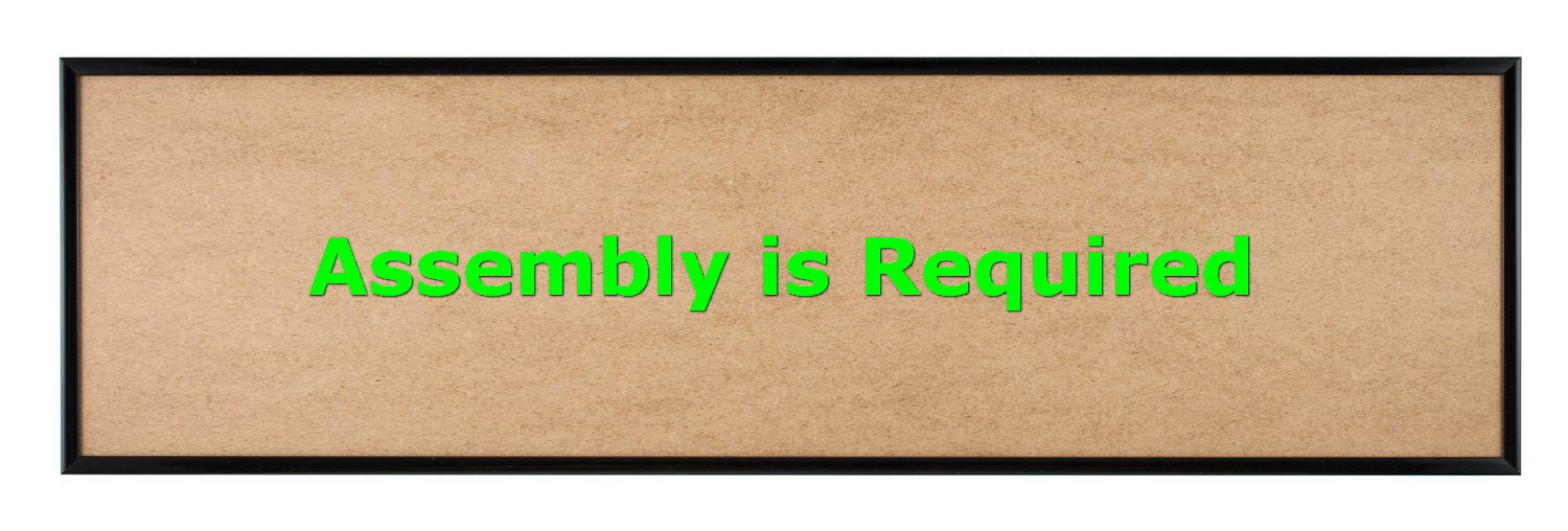 Quadro Frames 8x28 inch Picture Frame, Black, Style P375-3/8 inch Wide Molding