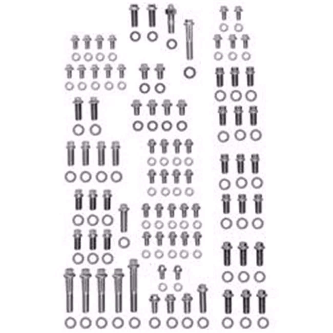 5349501 Sb Chevy Stainless Steel 12 Point Engine & Accessory Bolt Kit