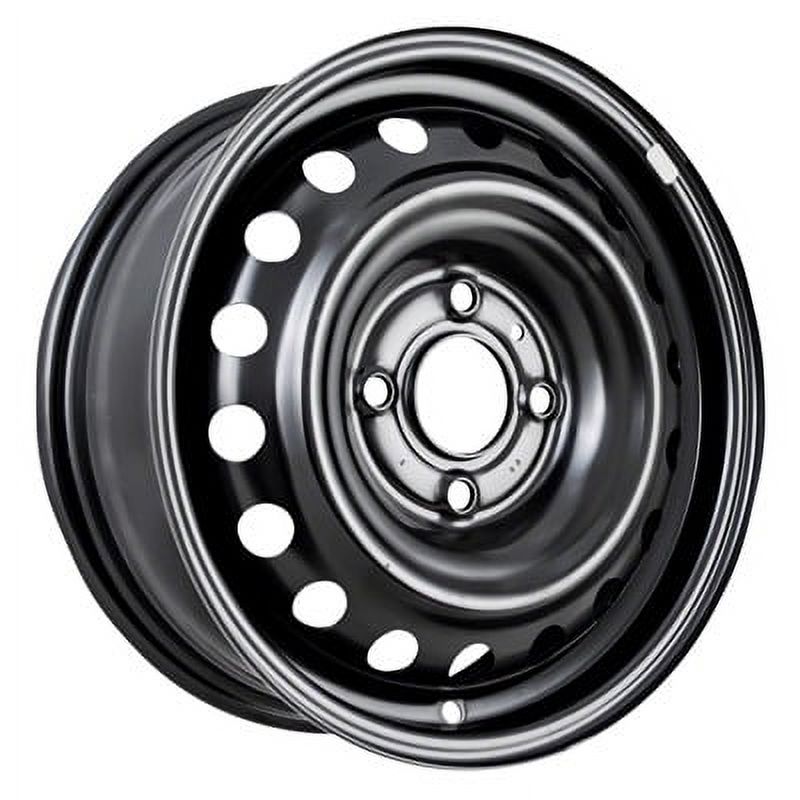 KAI 15 X 5.5 Reconditioned OEM Steel Wheel, Black, Fits 2007-2012 Nissan Versa