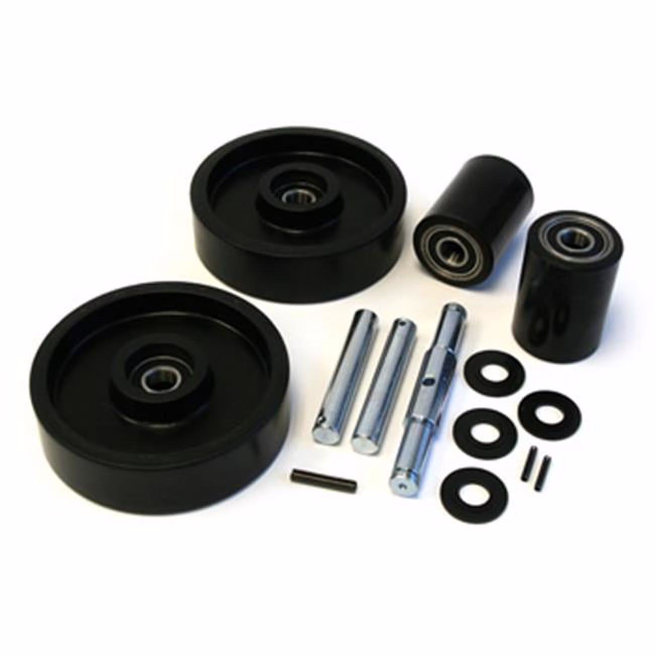 Ultra-Poly 70D Load & Poly Steer Assemblies with Bearings, Axles & Fasteners Complete Wheel Kit