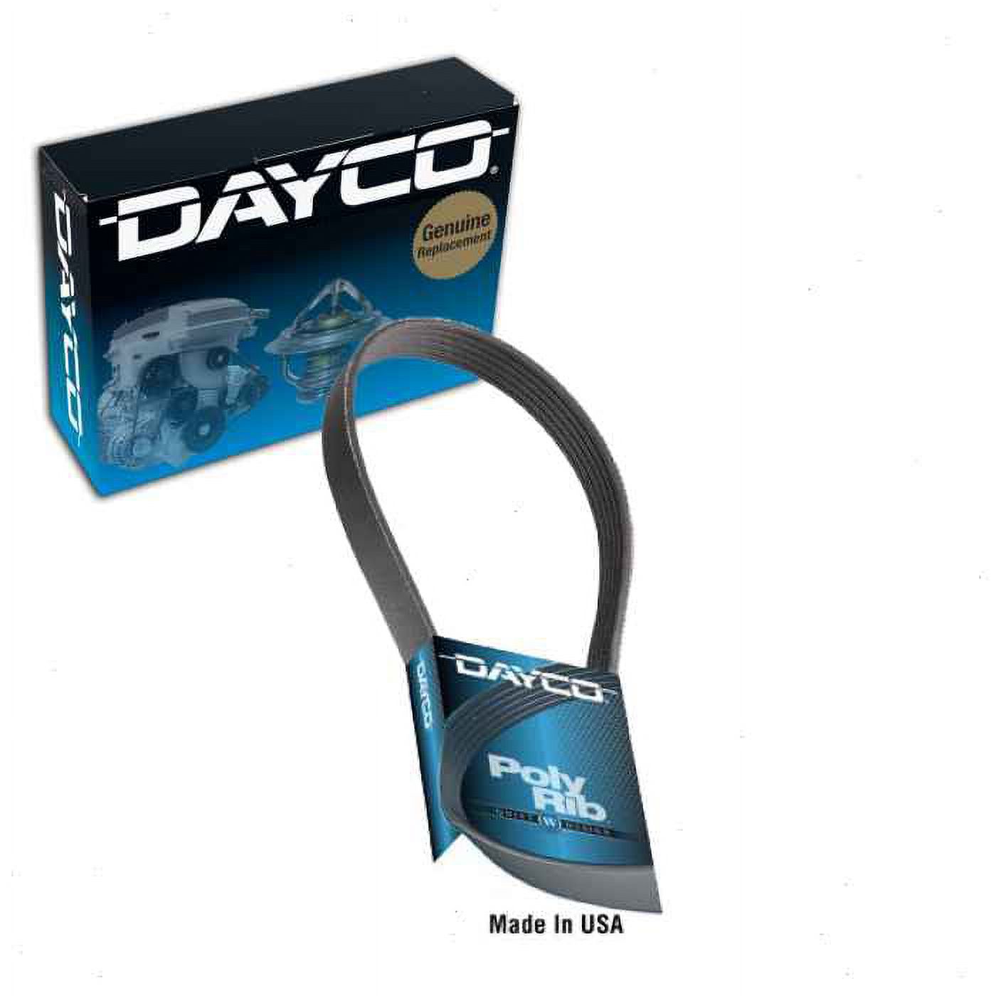 Dayco Supercharger Serpentine Belt compatible with Audi Q7 3.0L V6 2011-2019