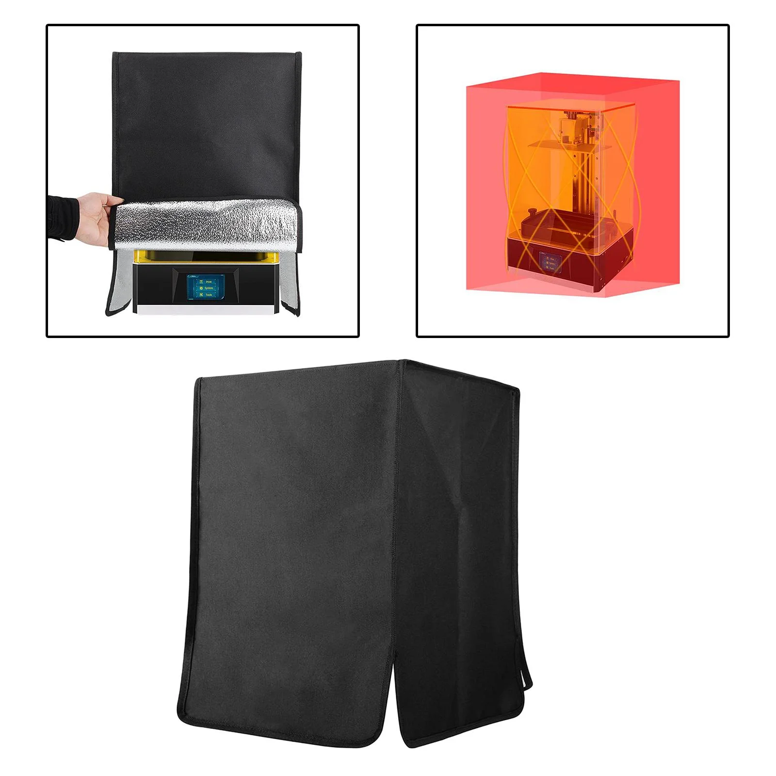 Dustproof Enclosure Tent Covers Constant Temperature for Medium Sized Resin 3D for 4K for Mighty 4K