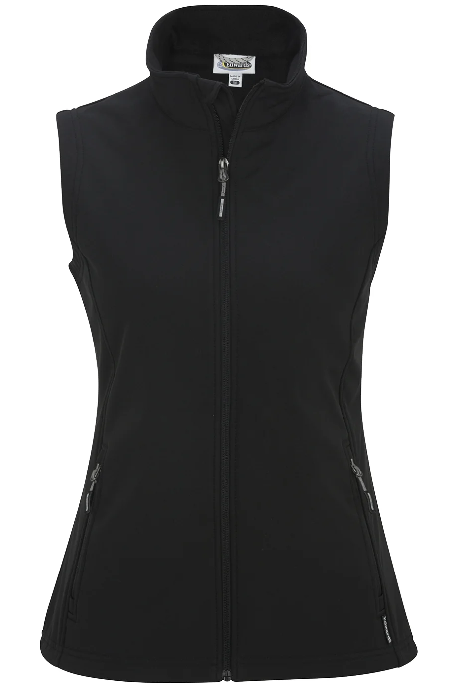 EDWARDS SOFT-SHELL VEST - Women's'--6425,6425,BLACK,2XL