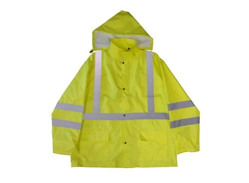 Work Force A-2322J Hi-viz Reflective Rain Jacket Small