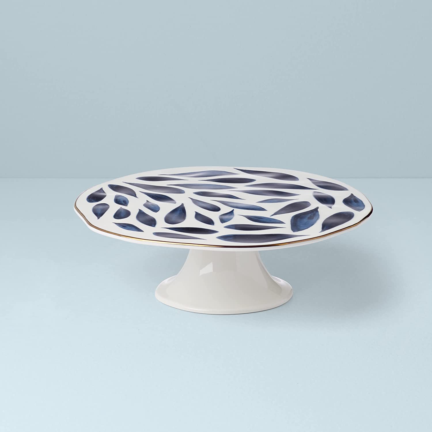 Lenox Blue Bay Cake Plate, 3.31