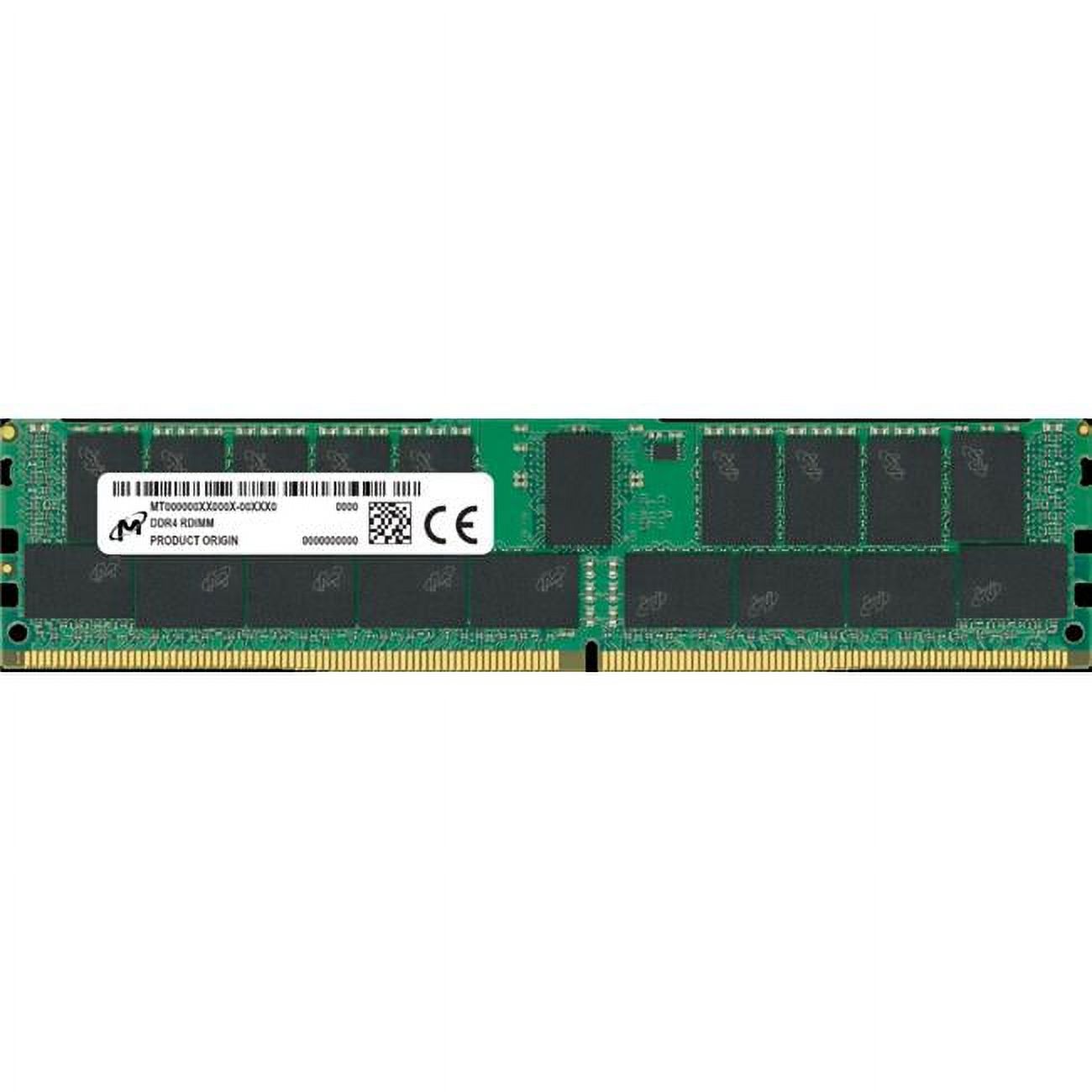 Micron MTA36ASF4G72PZ-3G2R1R 32GB DDR4 3200Mhz Ecc RDIMM 2Rx4 CL22 Memory Module